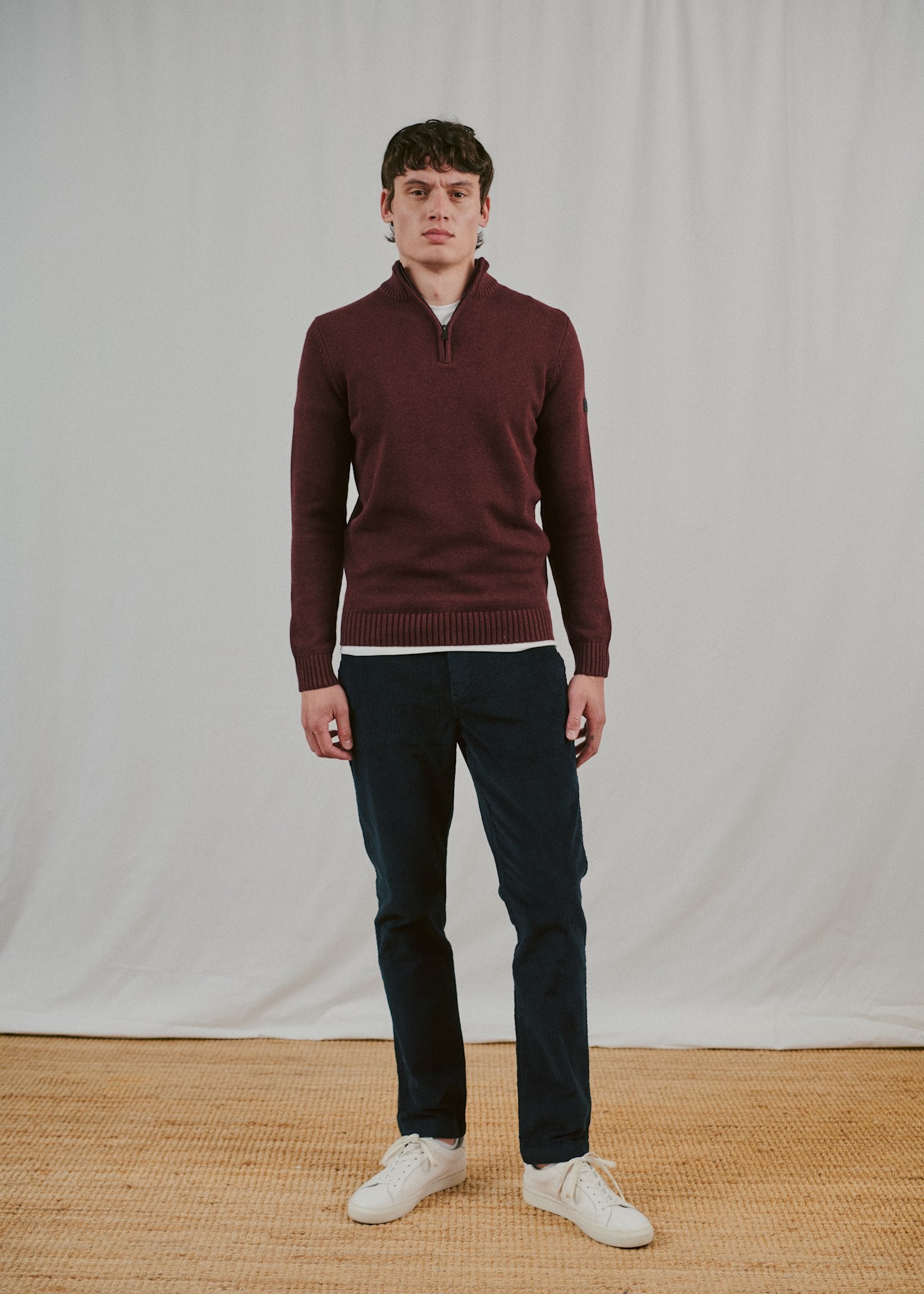 BS Cunha Regular Fit Knitwear - Bordeaux