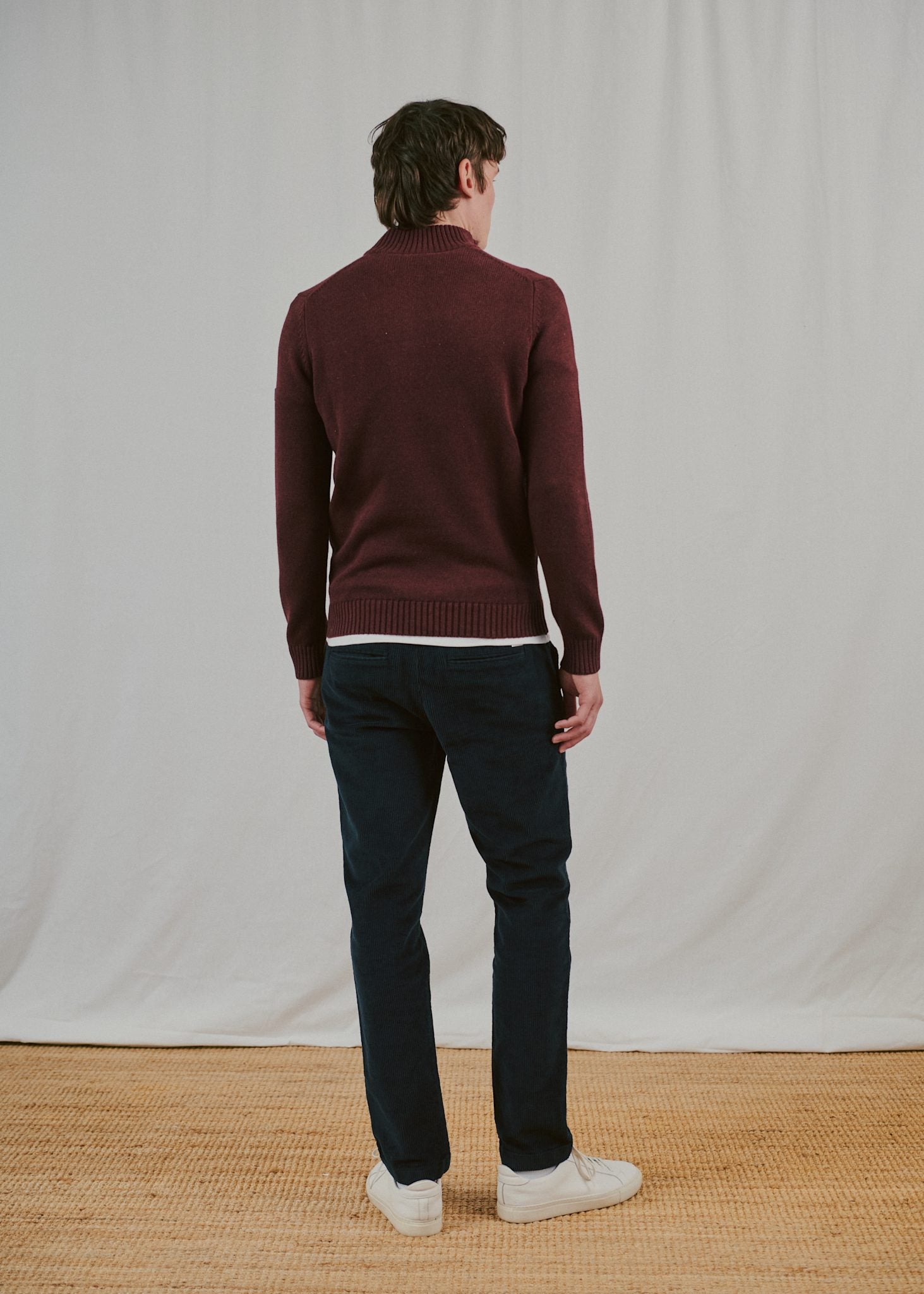 BS Cunha Regular Fit Knitwear - Bordeaux