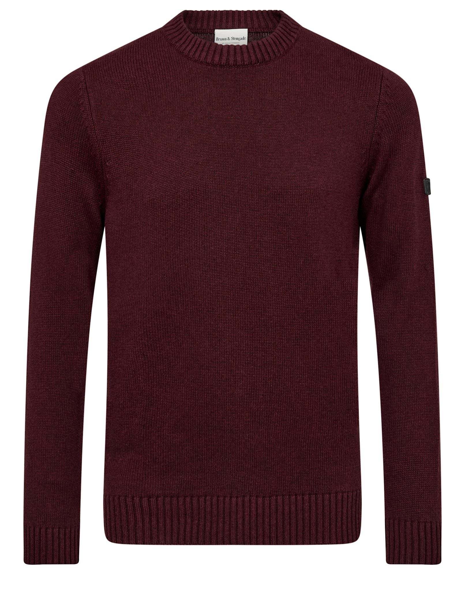 BS Rapa Regular Fit Knitwear - Bordeaux