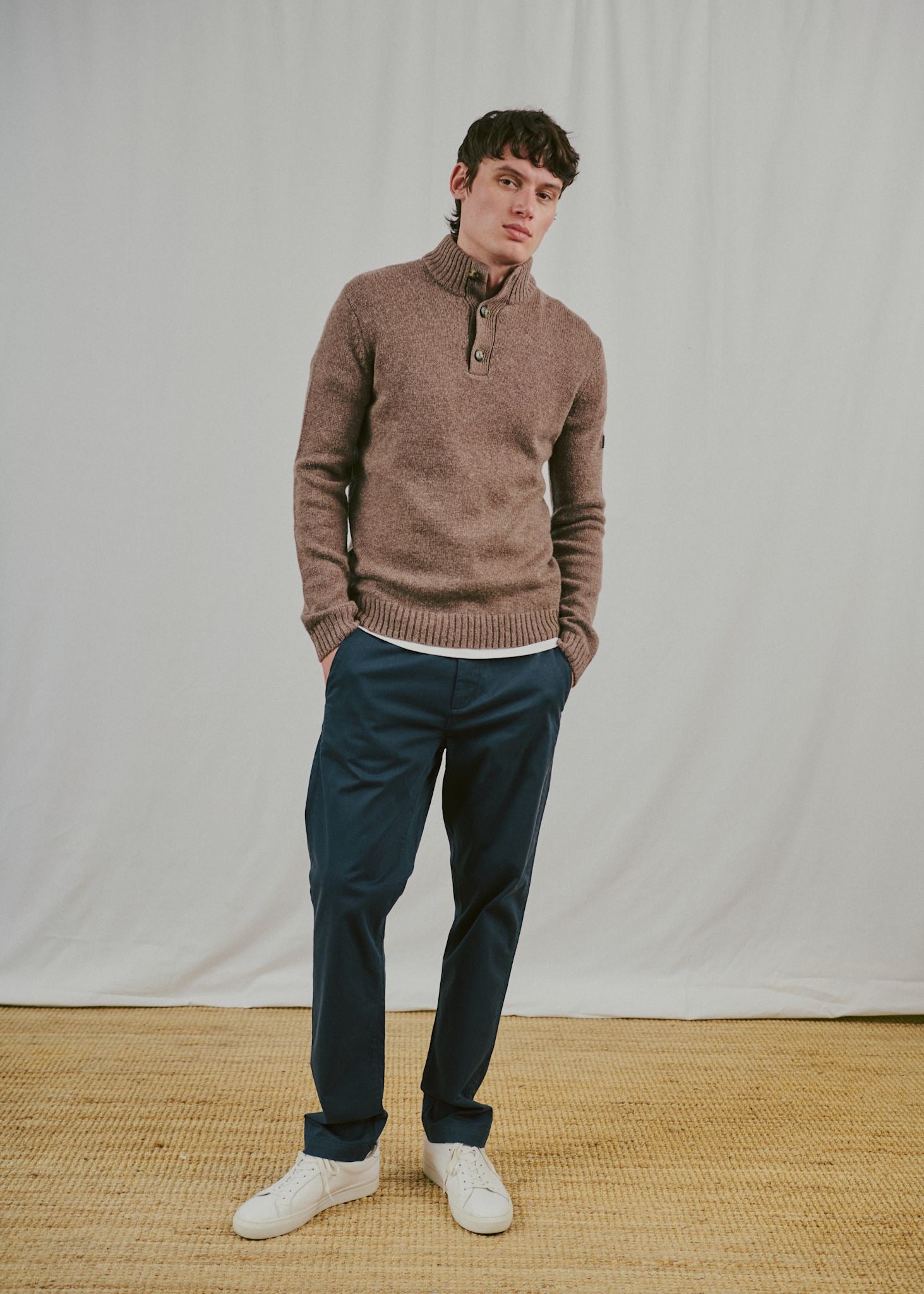 BS Socotra Regular Fit Knitwear - Mink