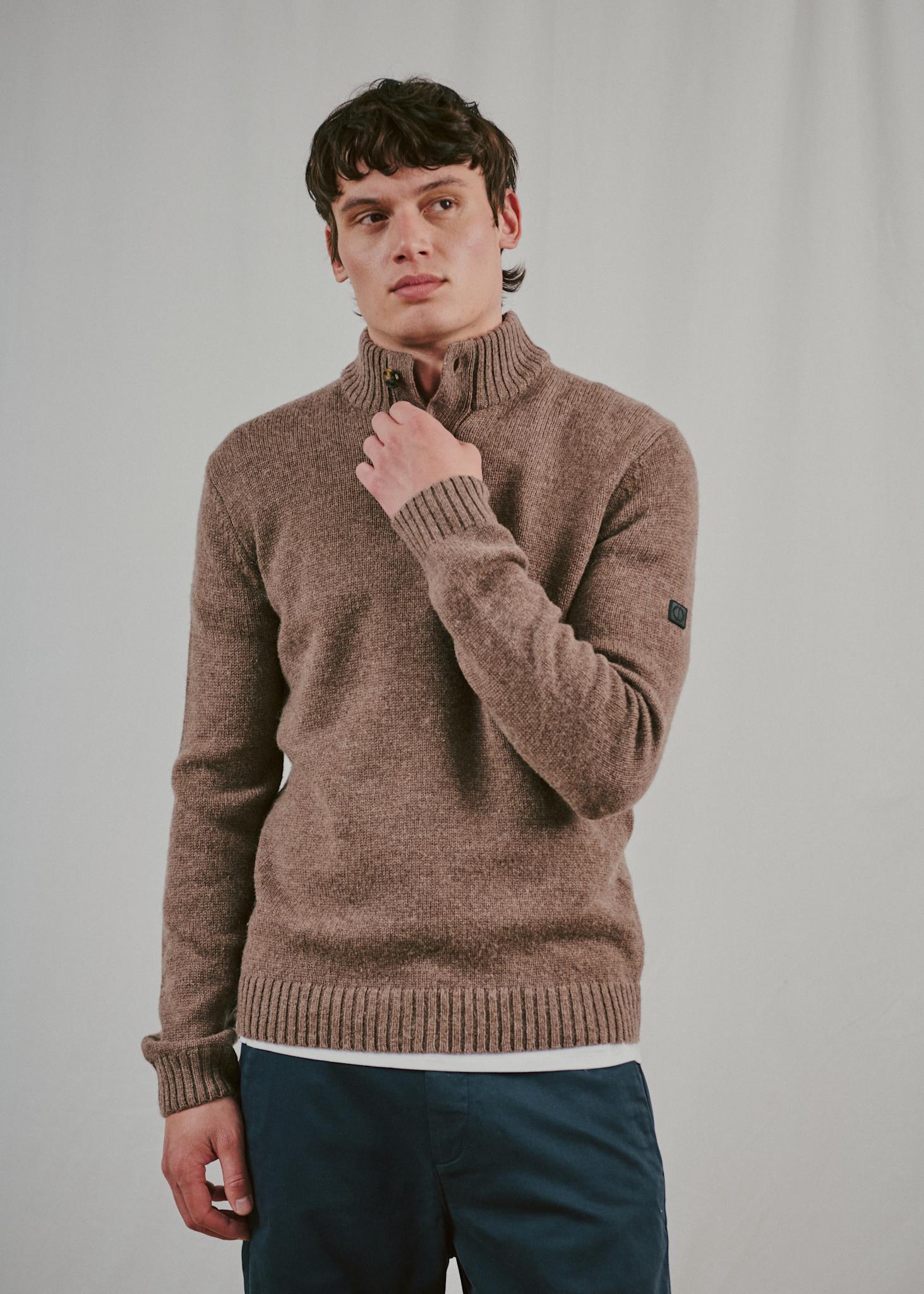 BS Socotra Regular Fit Knitwear - Mink