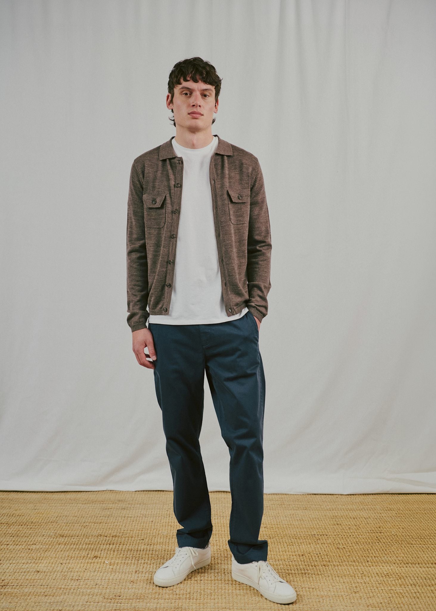 BS Zaouma Regular Fit Knitwear - Dark Brown