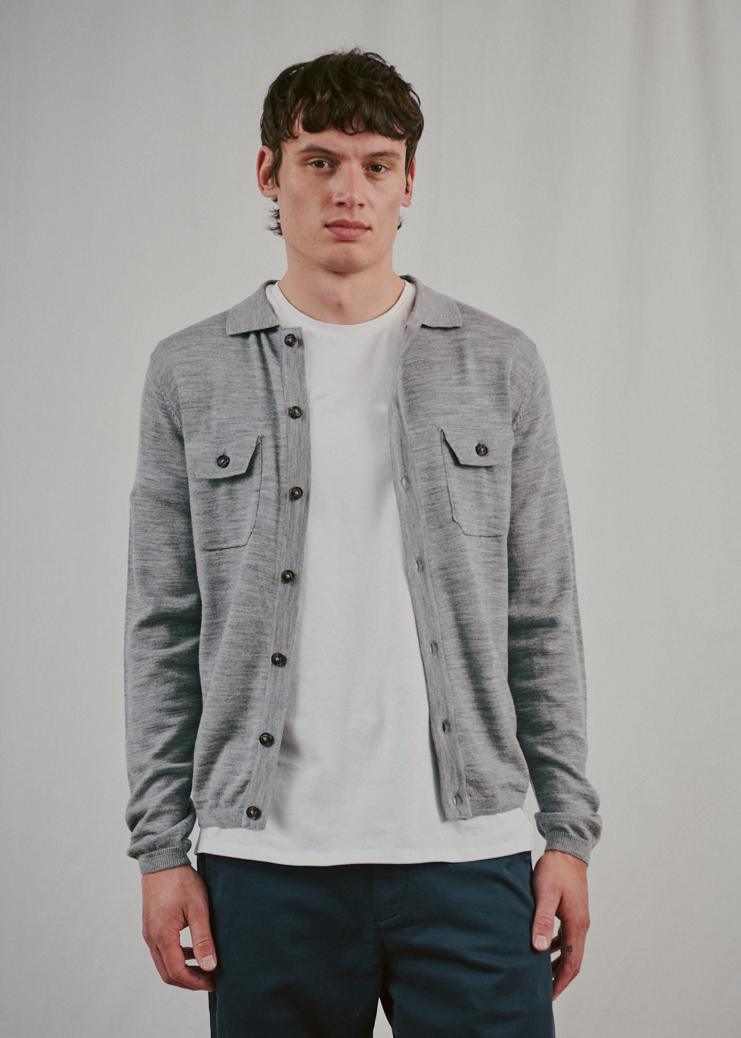BS Zaouma Regular Fit Knitwear - Grey