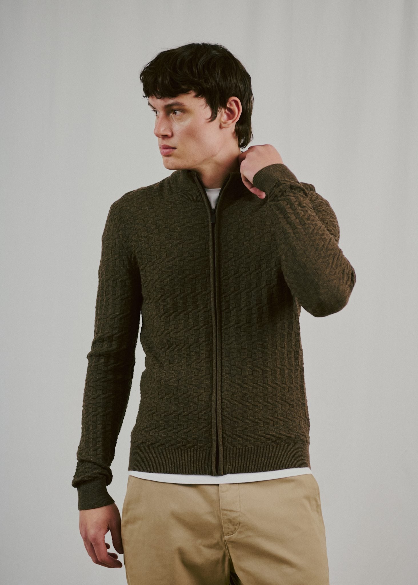BS Mastor Regular Fit Knitwear - Forest
