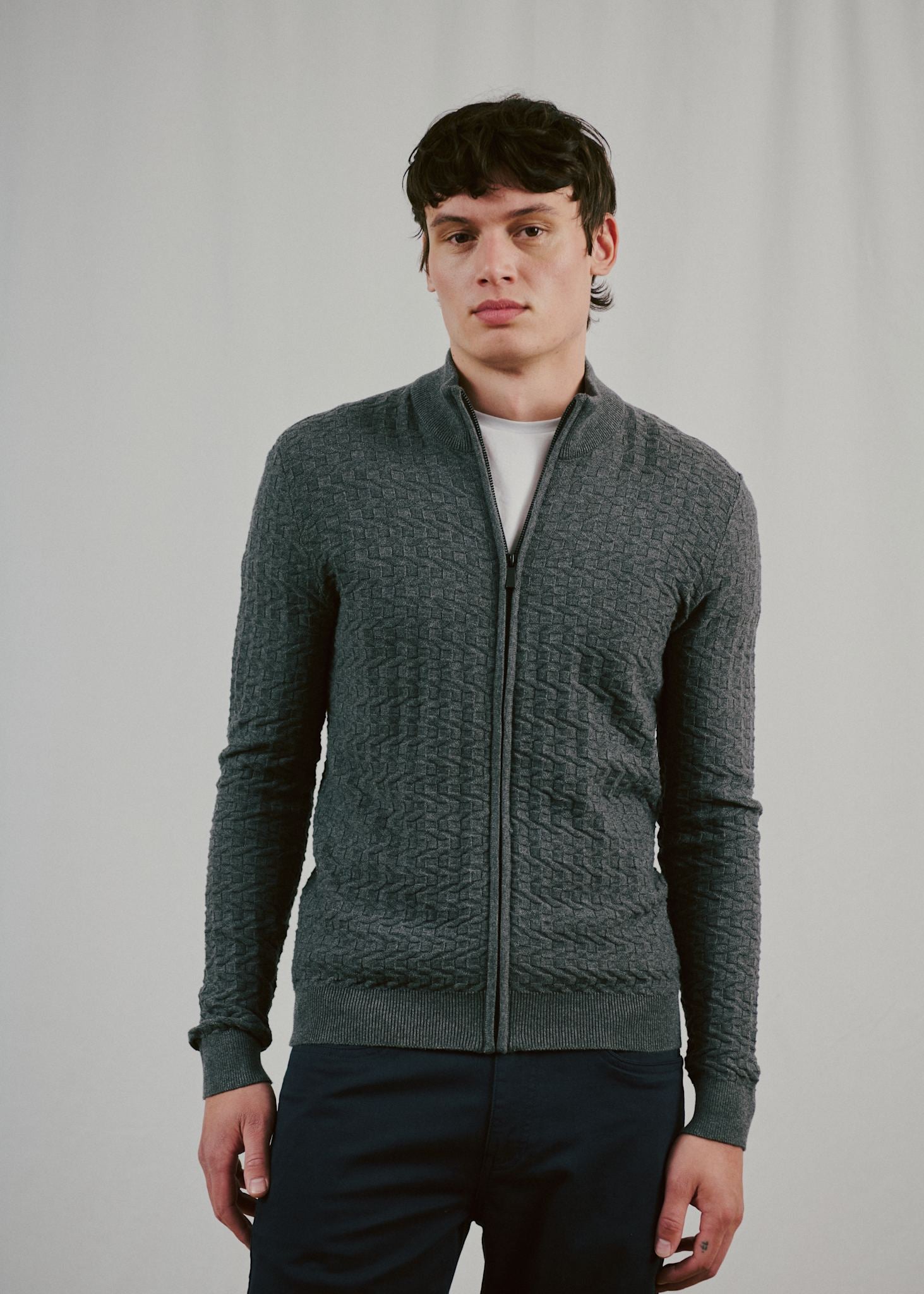 BS Mastor Regular Fit Knitwear - Grey