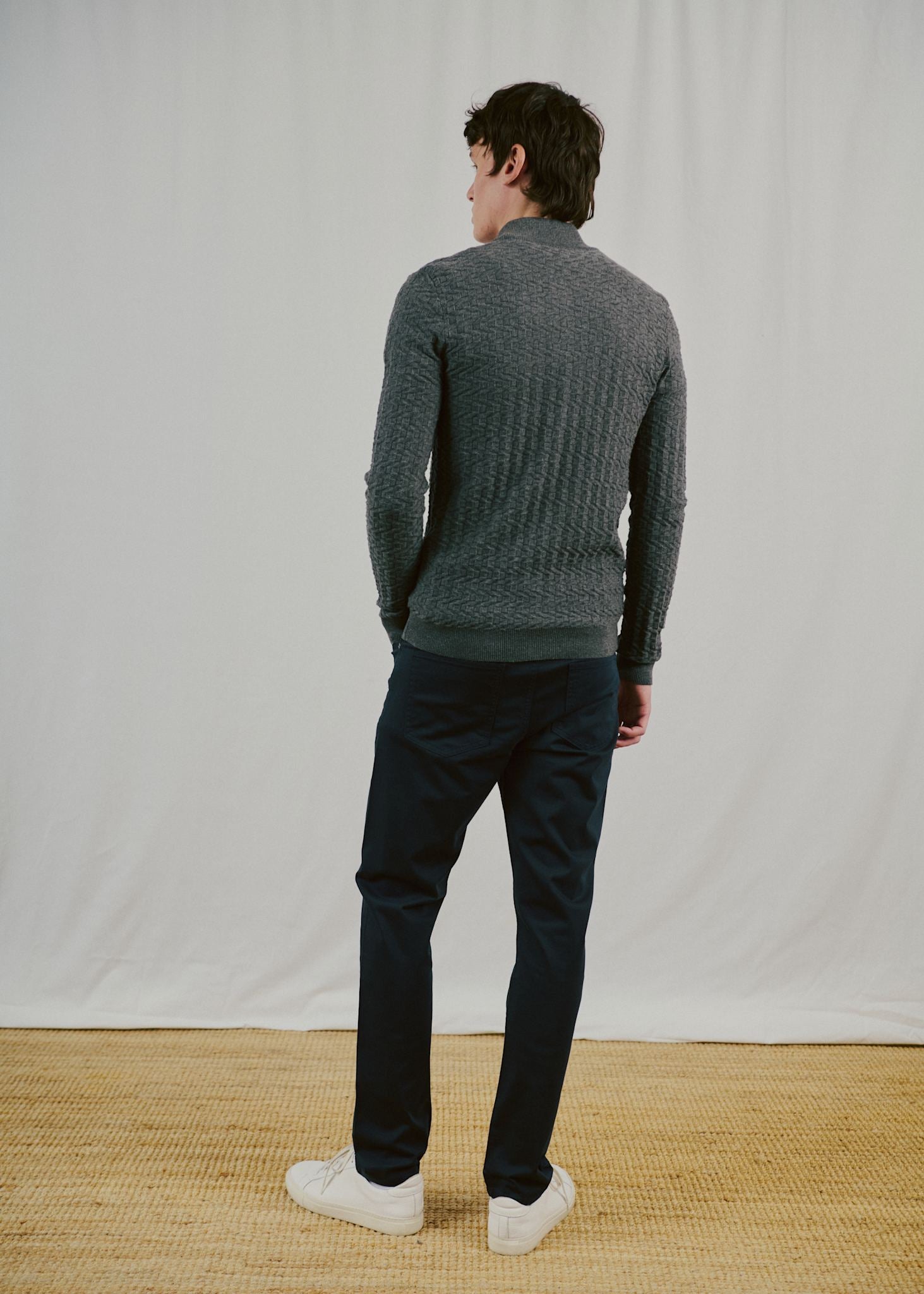 BS Mastor Regular Fit Knitwear - Grey