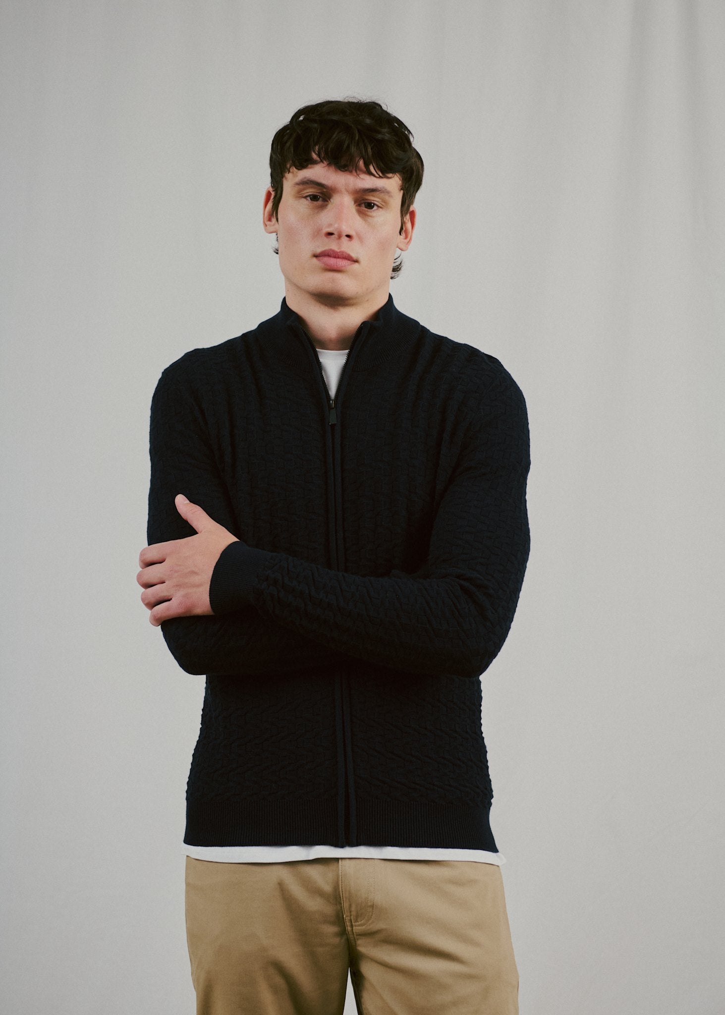 BS Mastor Regular Fit Knitwear - Navy
