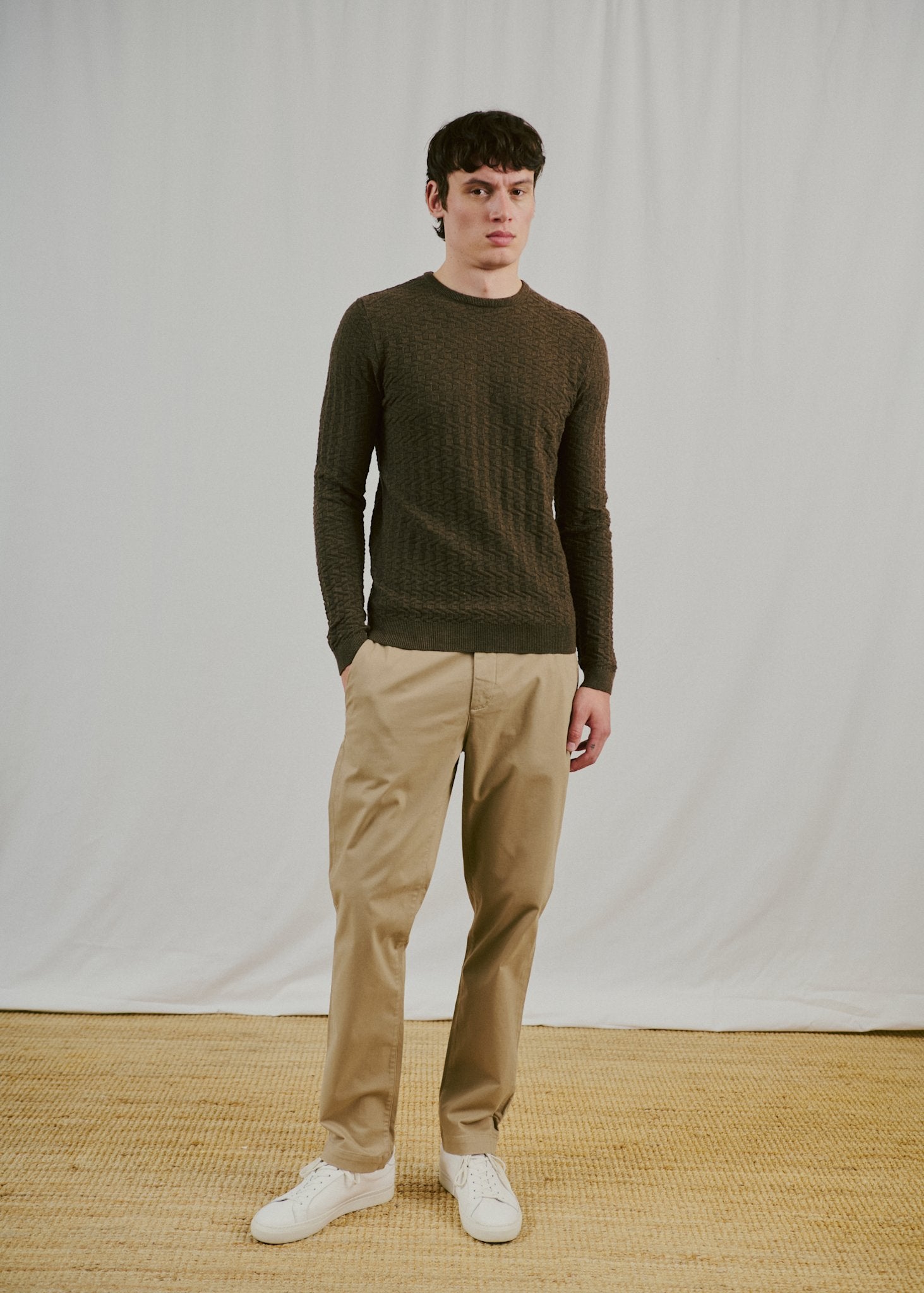 BS Kergueleu Regular Fit Knitwear - Forest