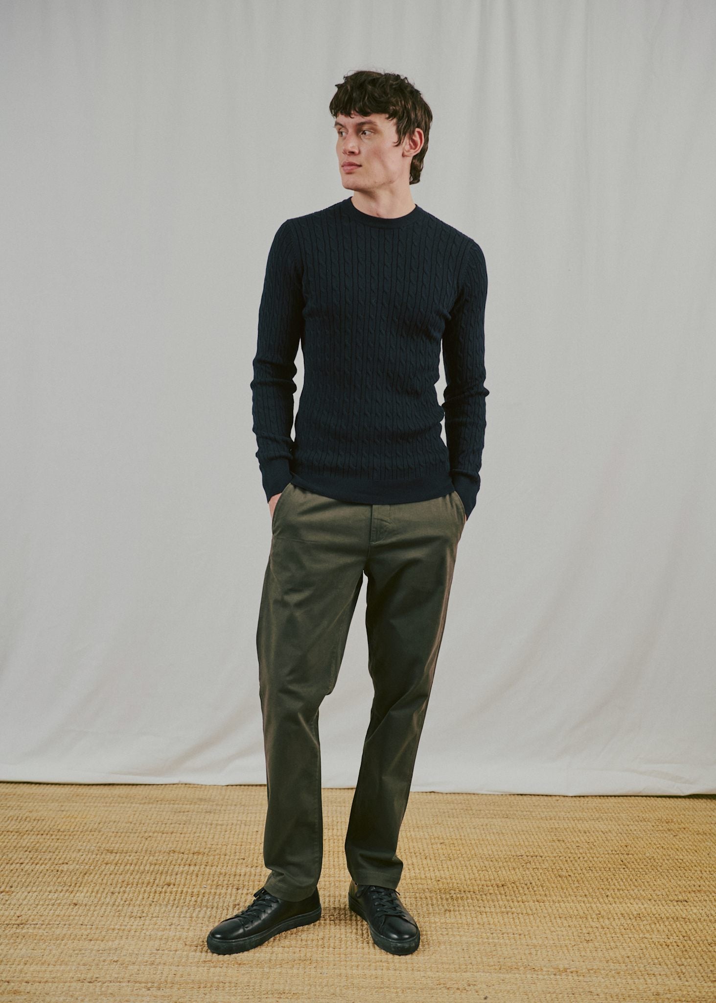 BS Guizchou Regular Fit Knitwear - Navy