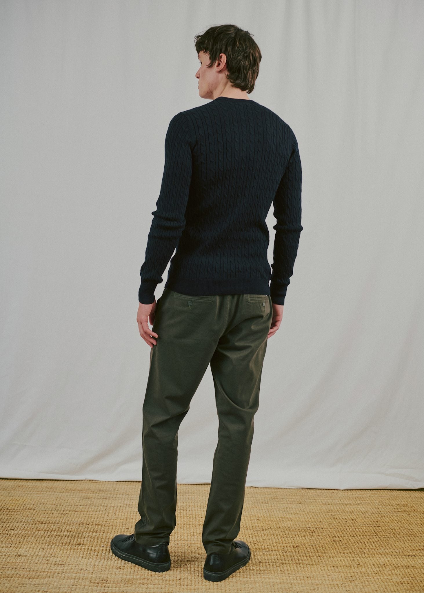 BS Guizchou Regular Fit Knitwear - Navy