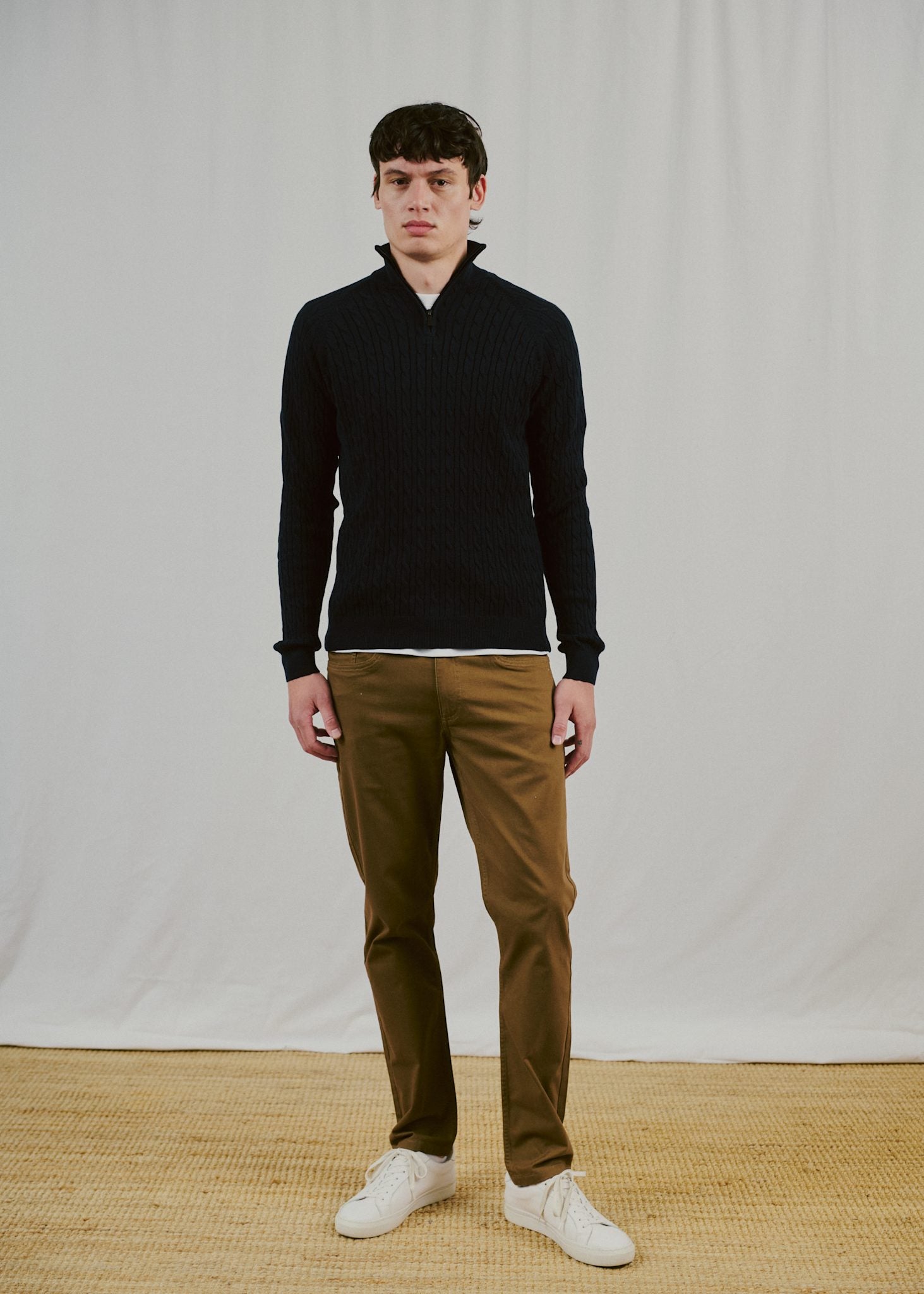 BS Simbel Regular Fit Knitwear - Navy