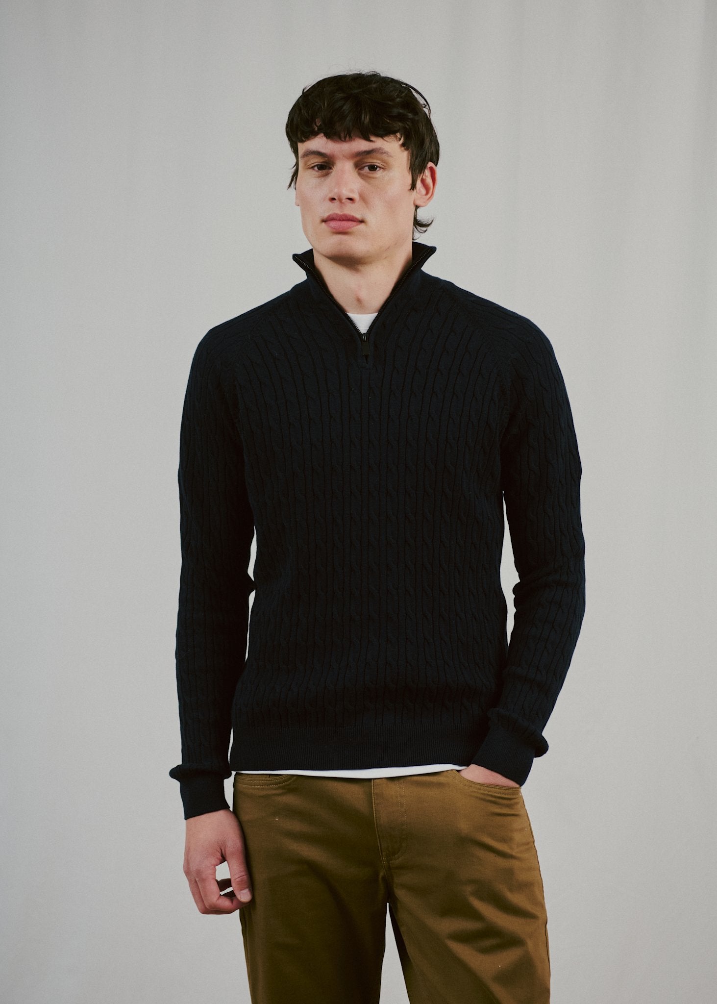 BS Simbel Regular Fit Knitwear - Navy