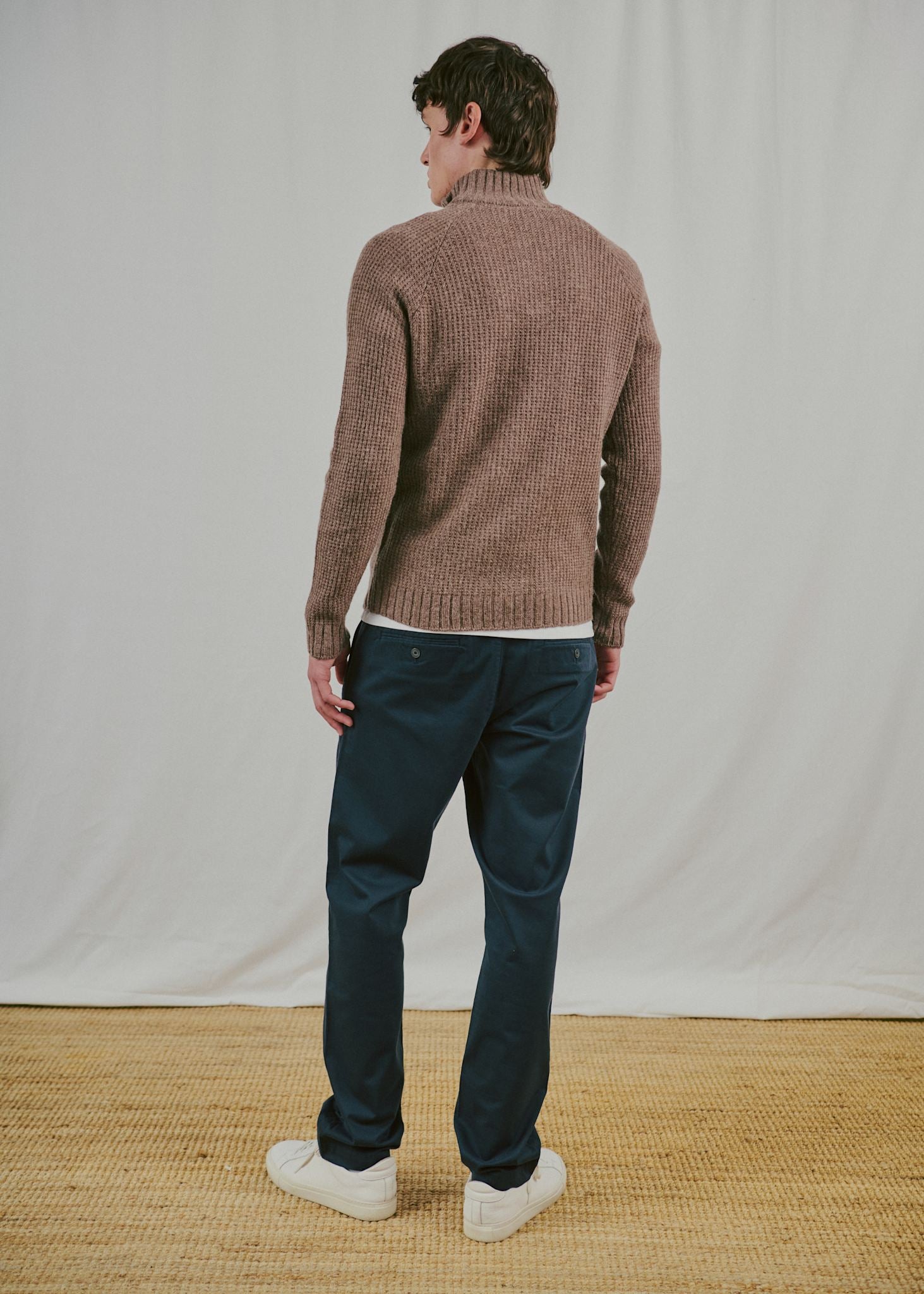 BS Svalbard Regular Fit Knitwear - Mink