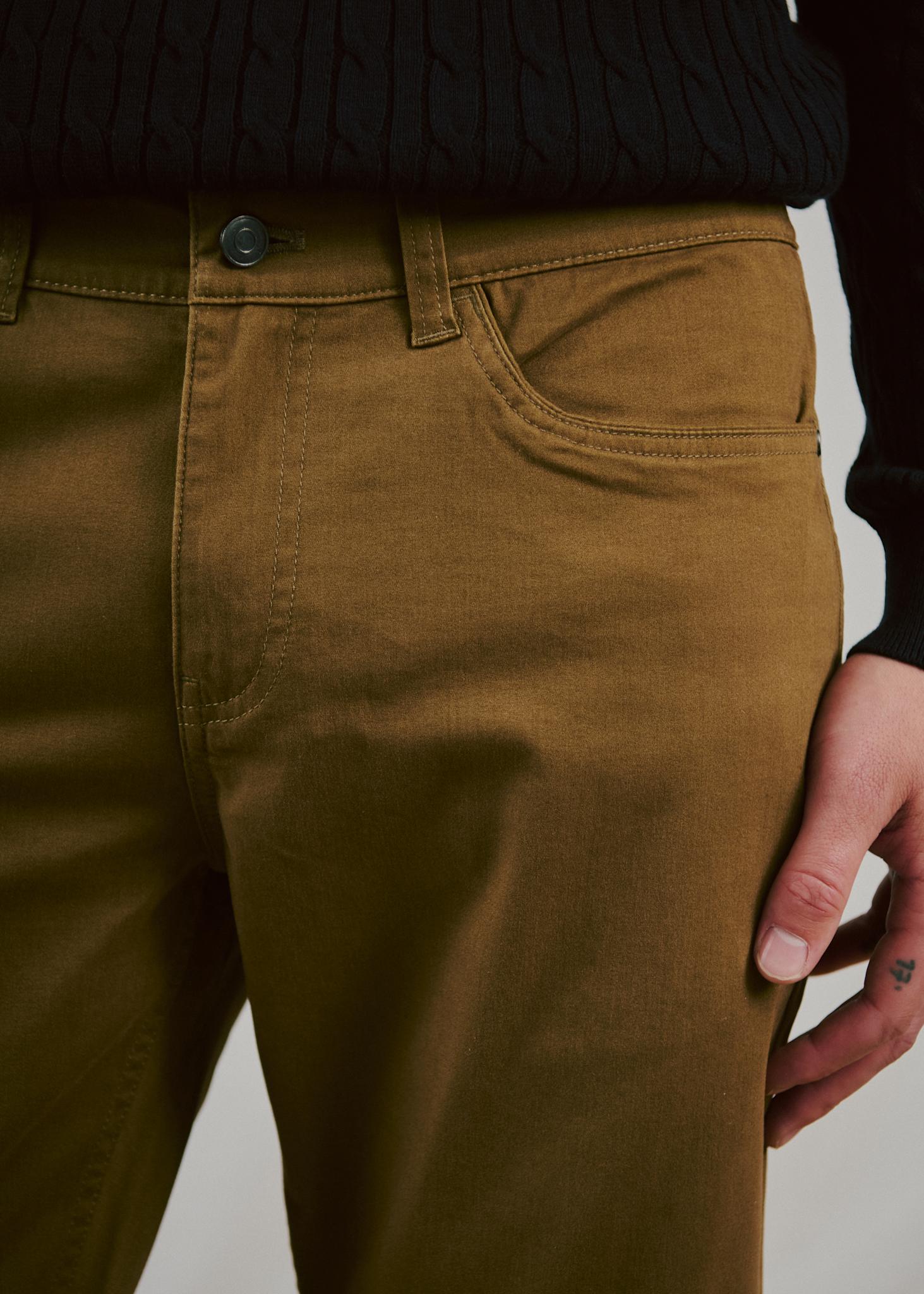 BS Albet Regular Fit Chinos - Khaki