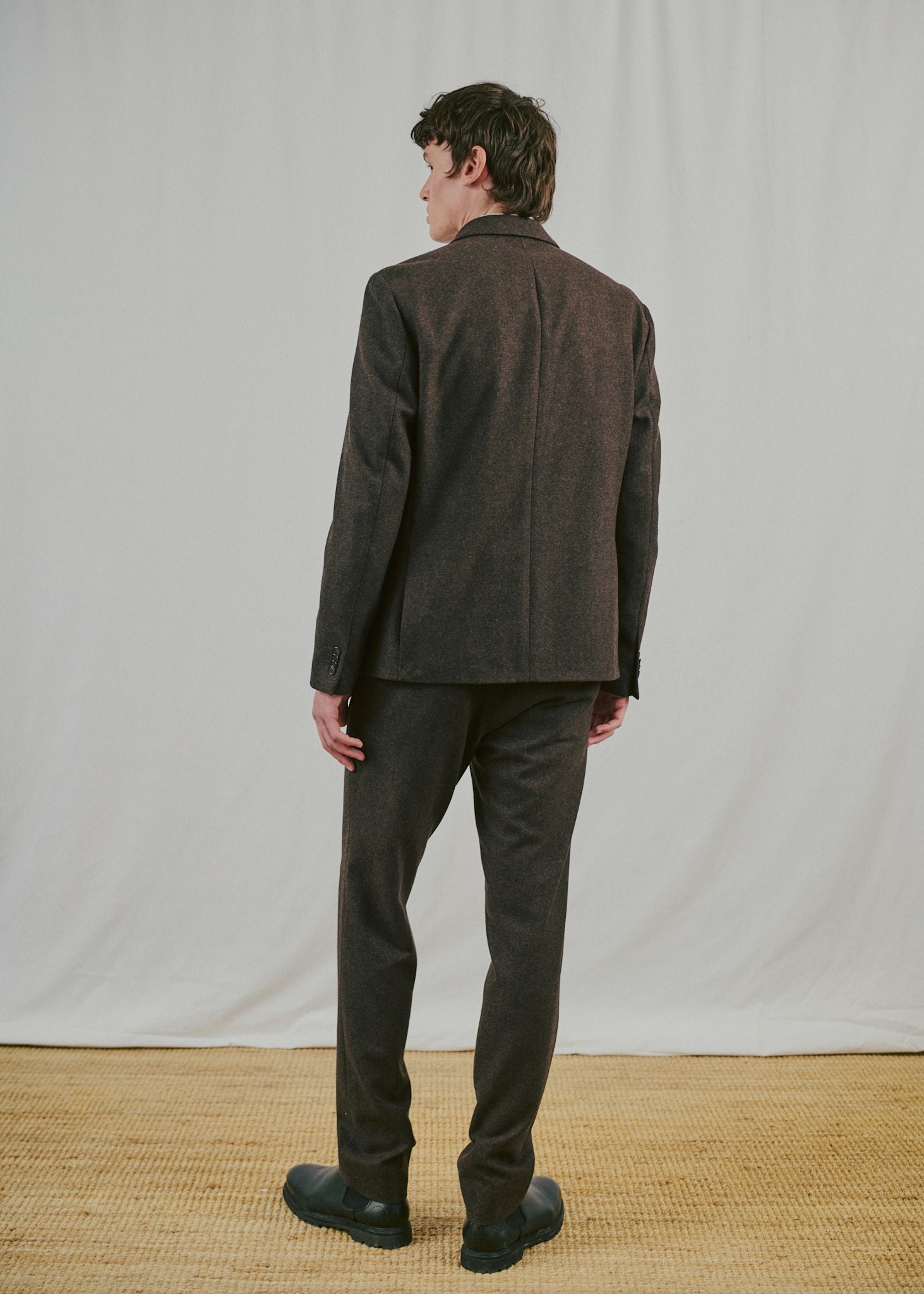 BS Melliw Classic Fit Suit Pants - Brown