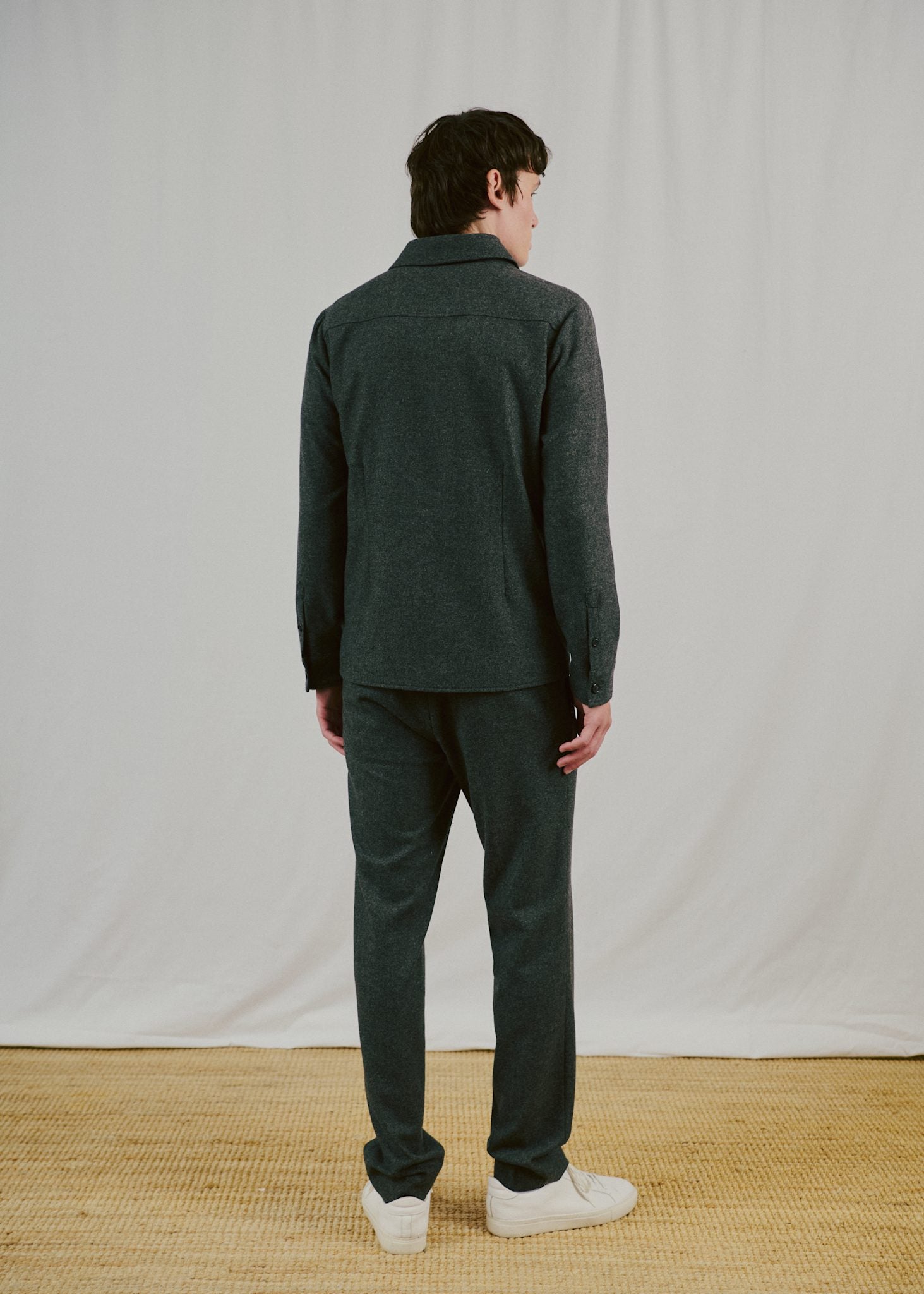 BS Melliw Classic Fit Suit Pants - Grey