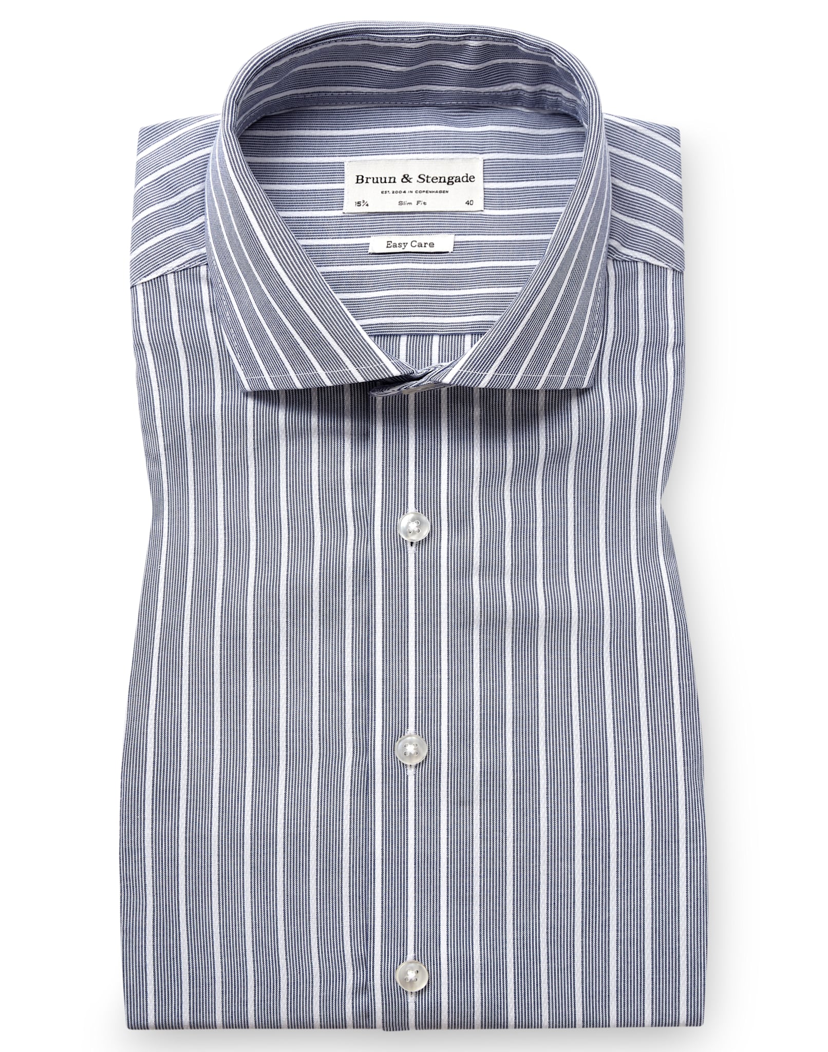 BS Reuter Slim Fit Shirt - Navy