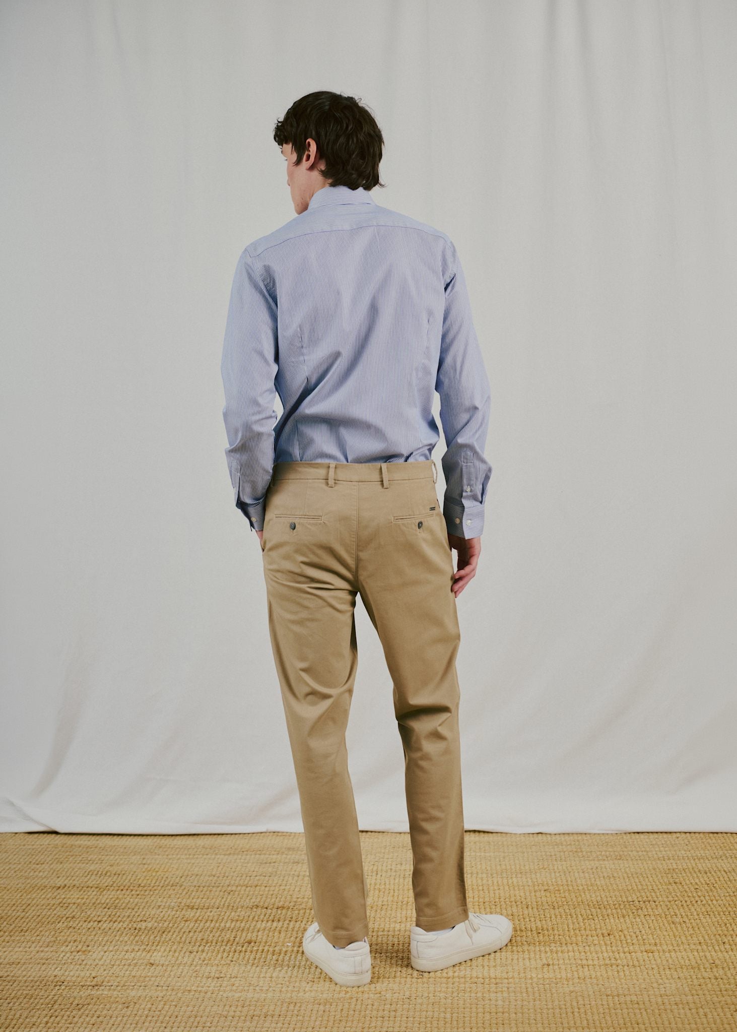 BS Ferrante Slim Fit Shirt - Navy