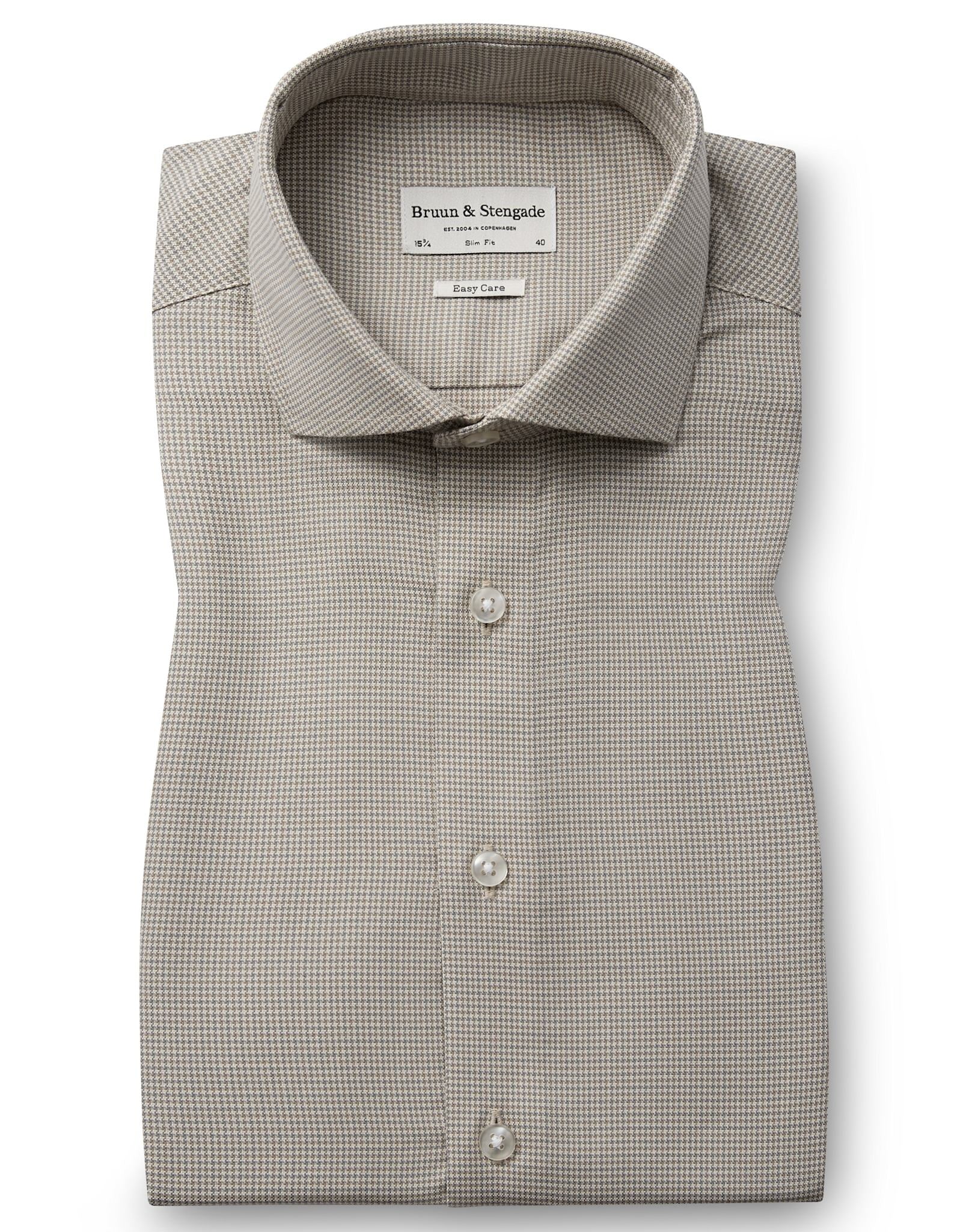 BS Seymour Slim Fit Shirt - Grey