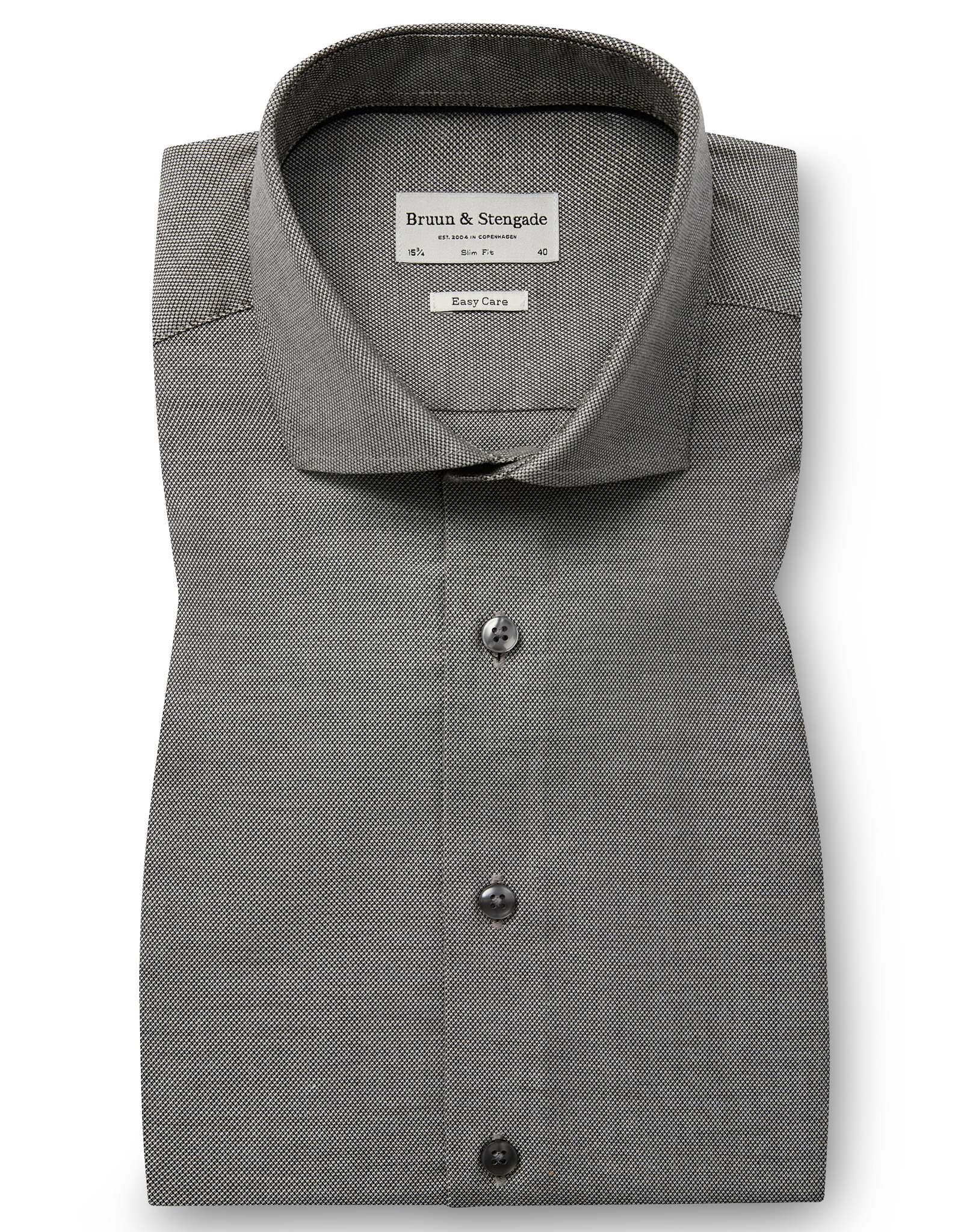BS Tolle Slim Fit Shirt - Grey