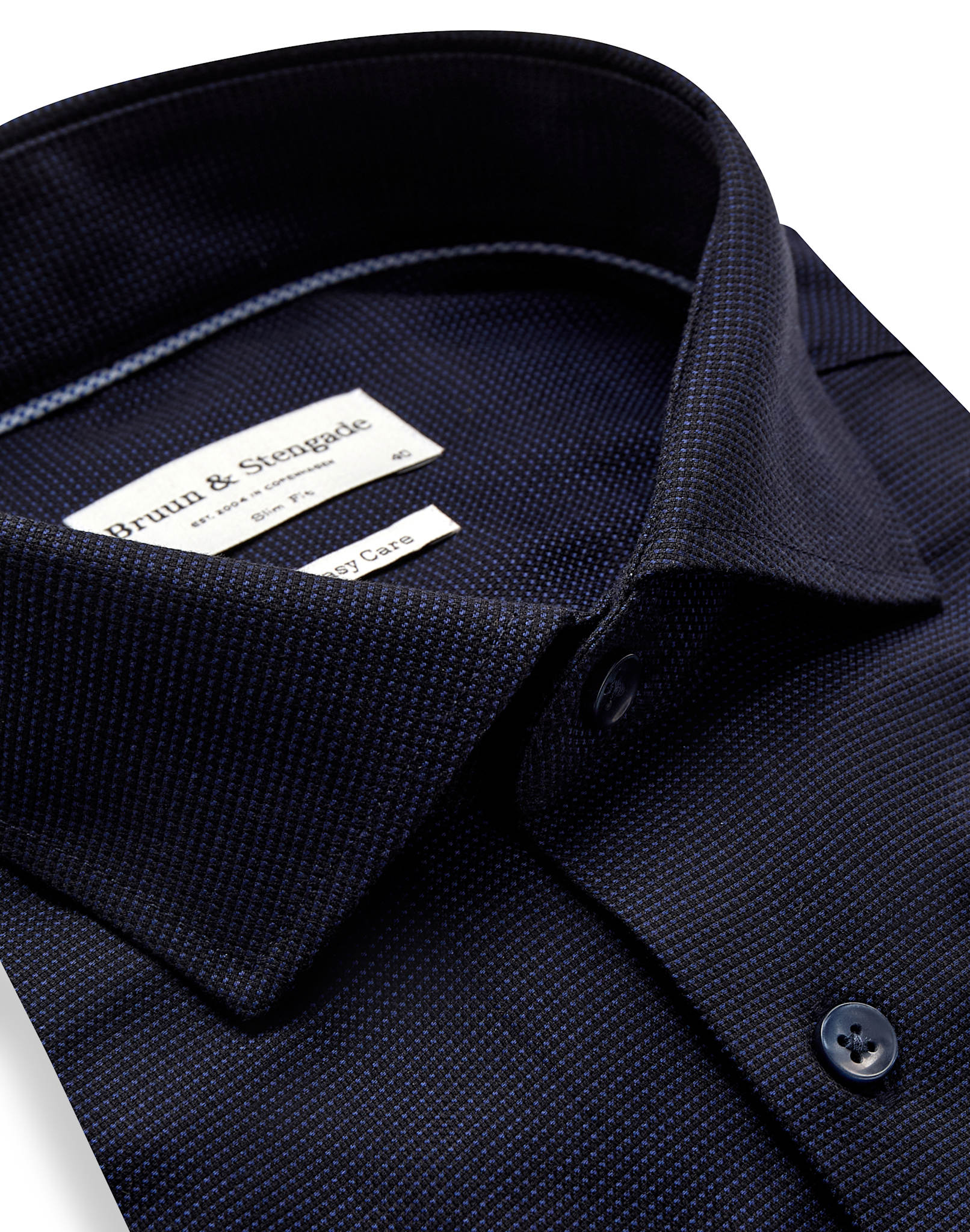 BS Bjerre Slim Fit Shirt - Black