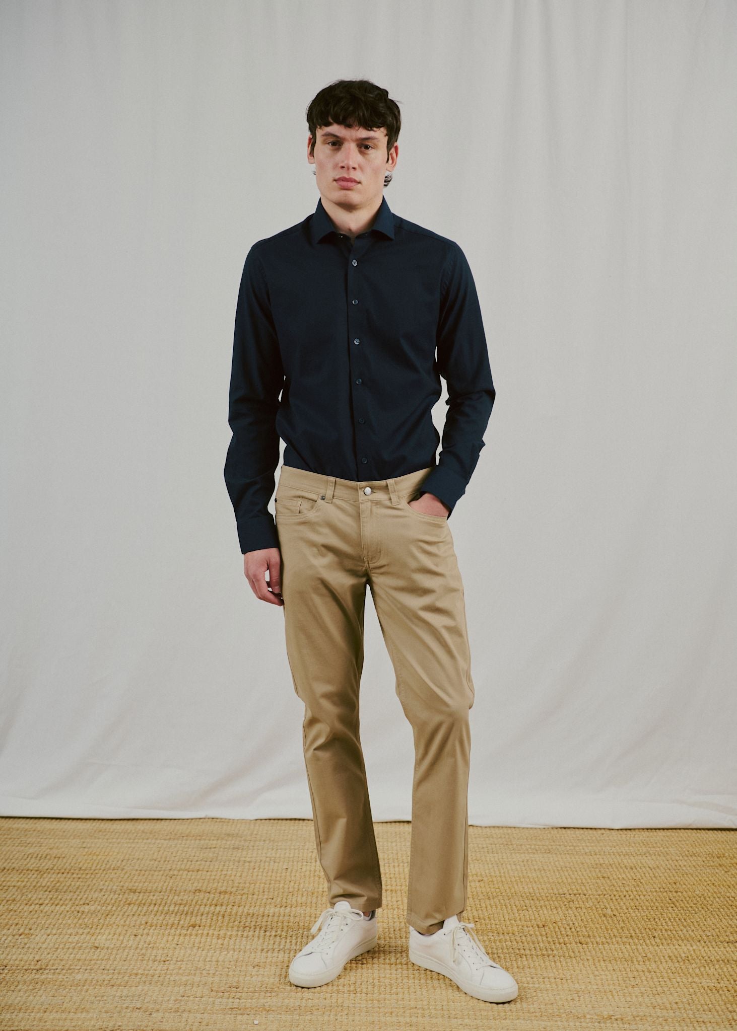 BS Bjerre Slim Fit Shirt - Black