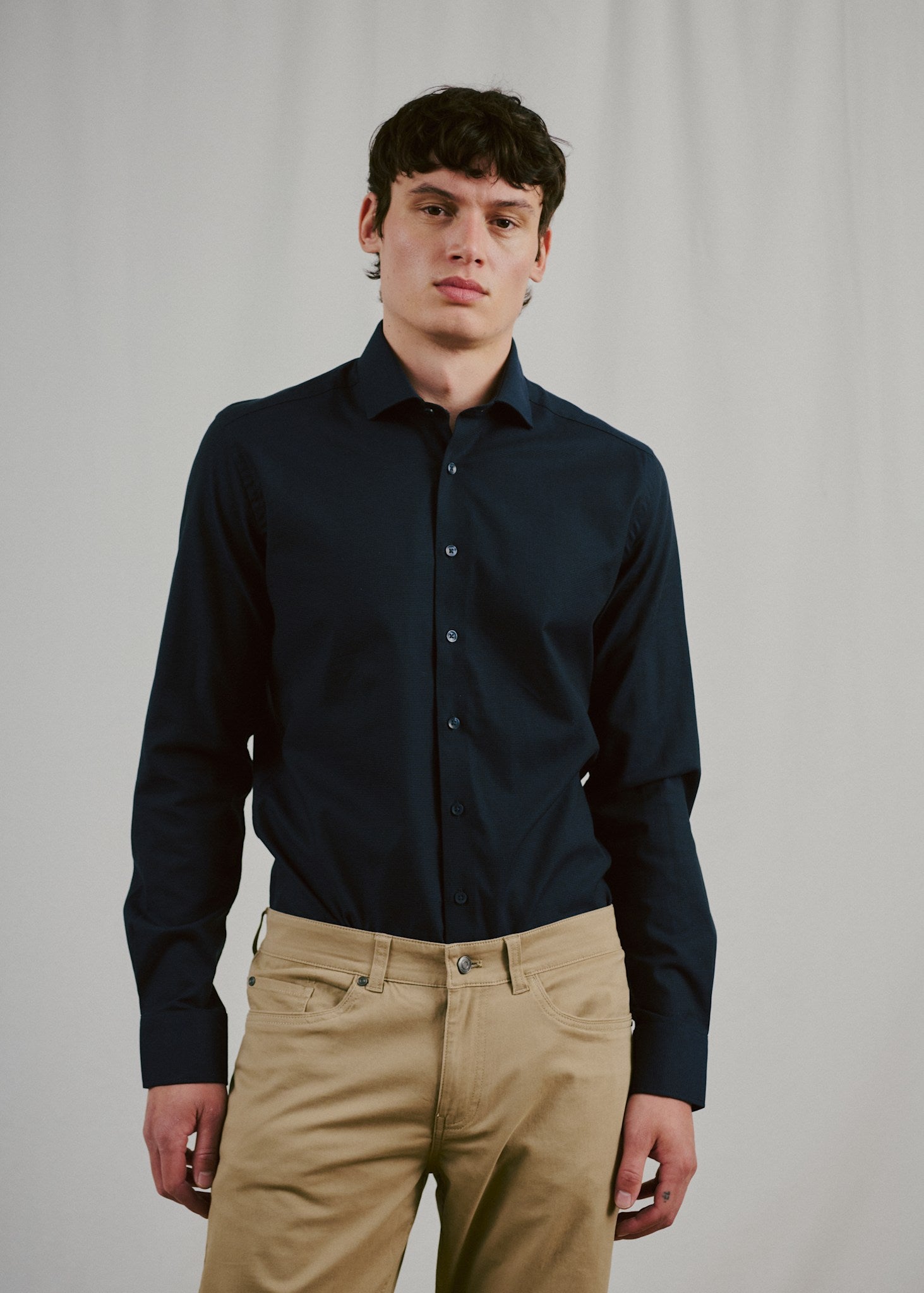 BS Bjerre Slim Fit Shirt - Black