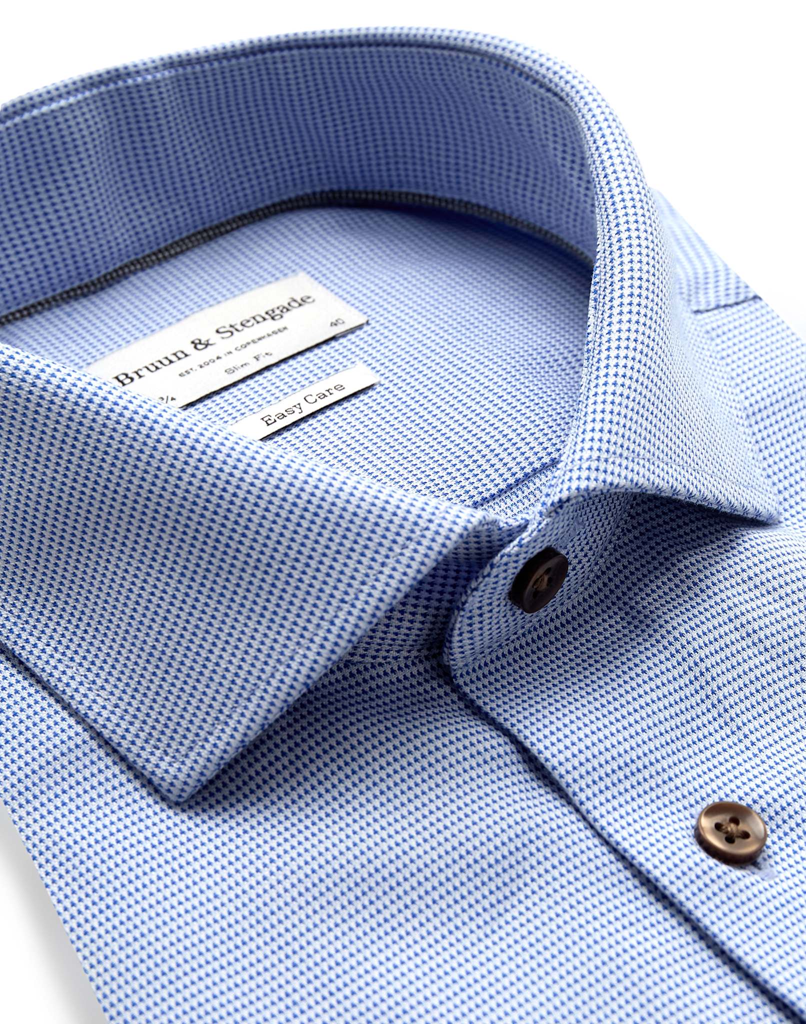 BS Adler Slim Fit Shirt - Light Blue