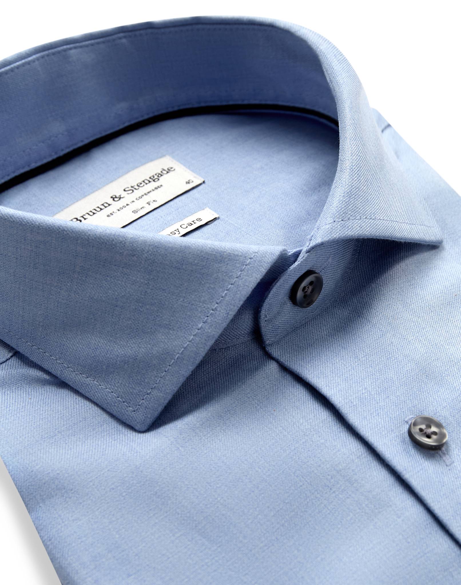 BS Samsoe Slim Fit Shirt - Light Blue