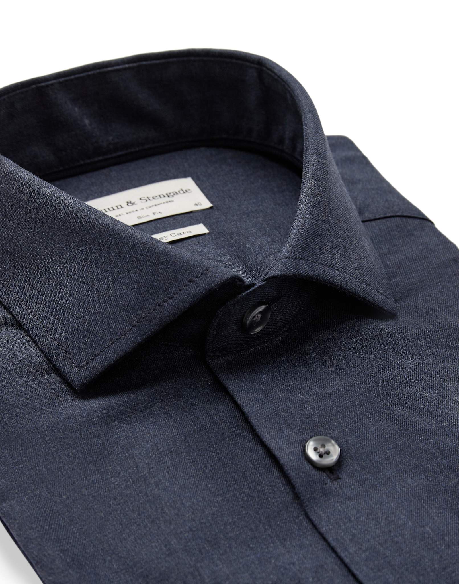 BS Kinney Slim Fit Shirt - Navy