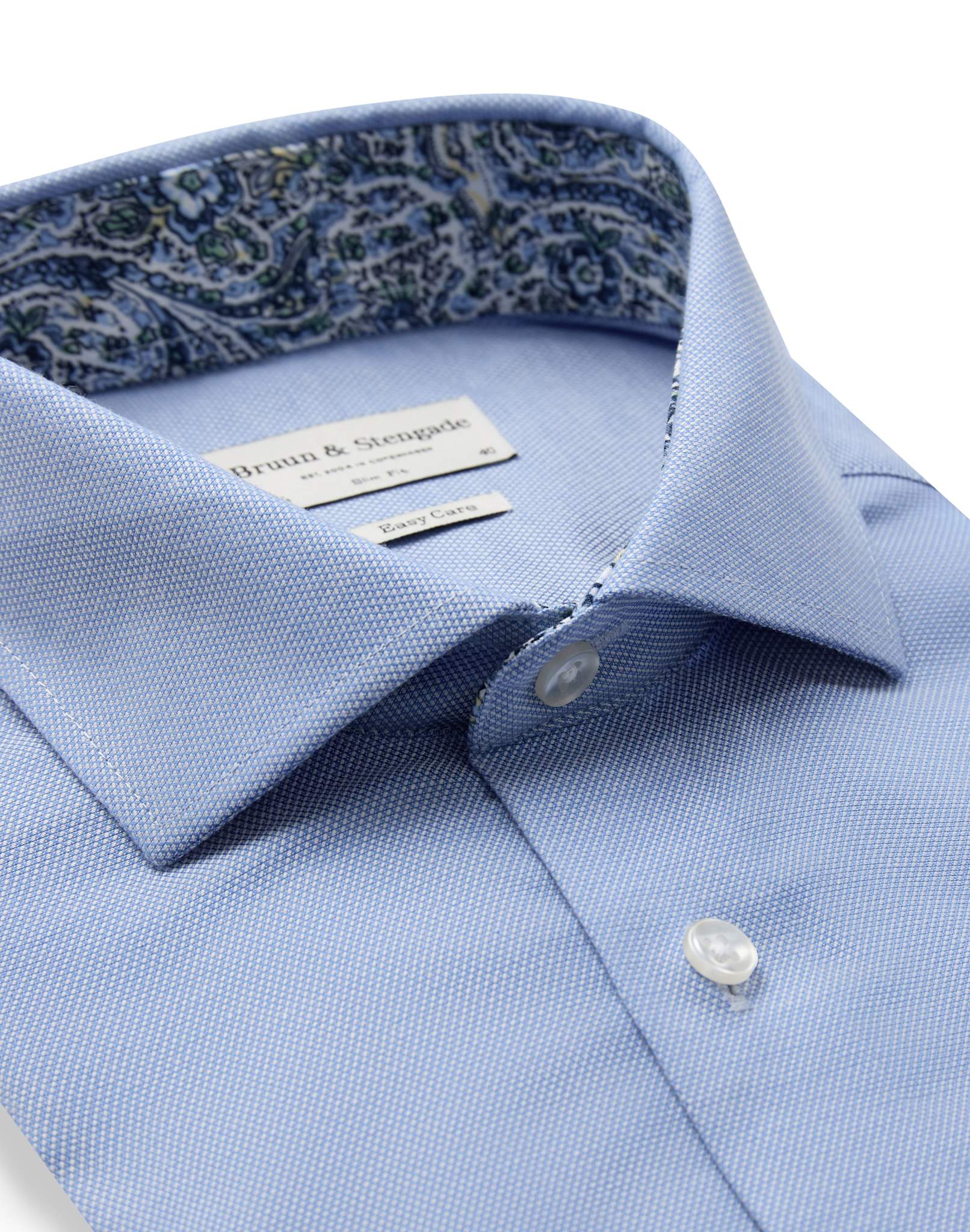 BS Brunstrom Slim Fit Shirt - Light Blue