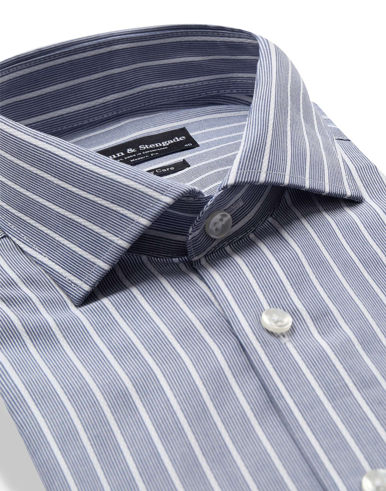 BS Kiyosaki Modern Fit Shirt - Navy