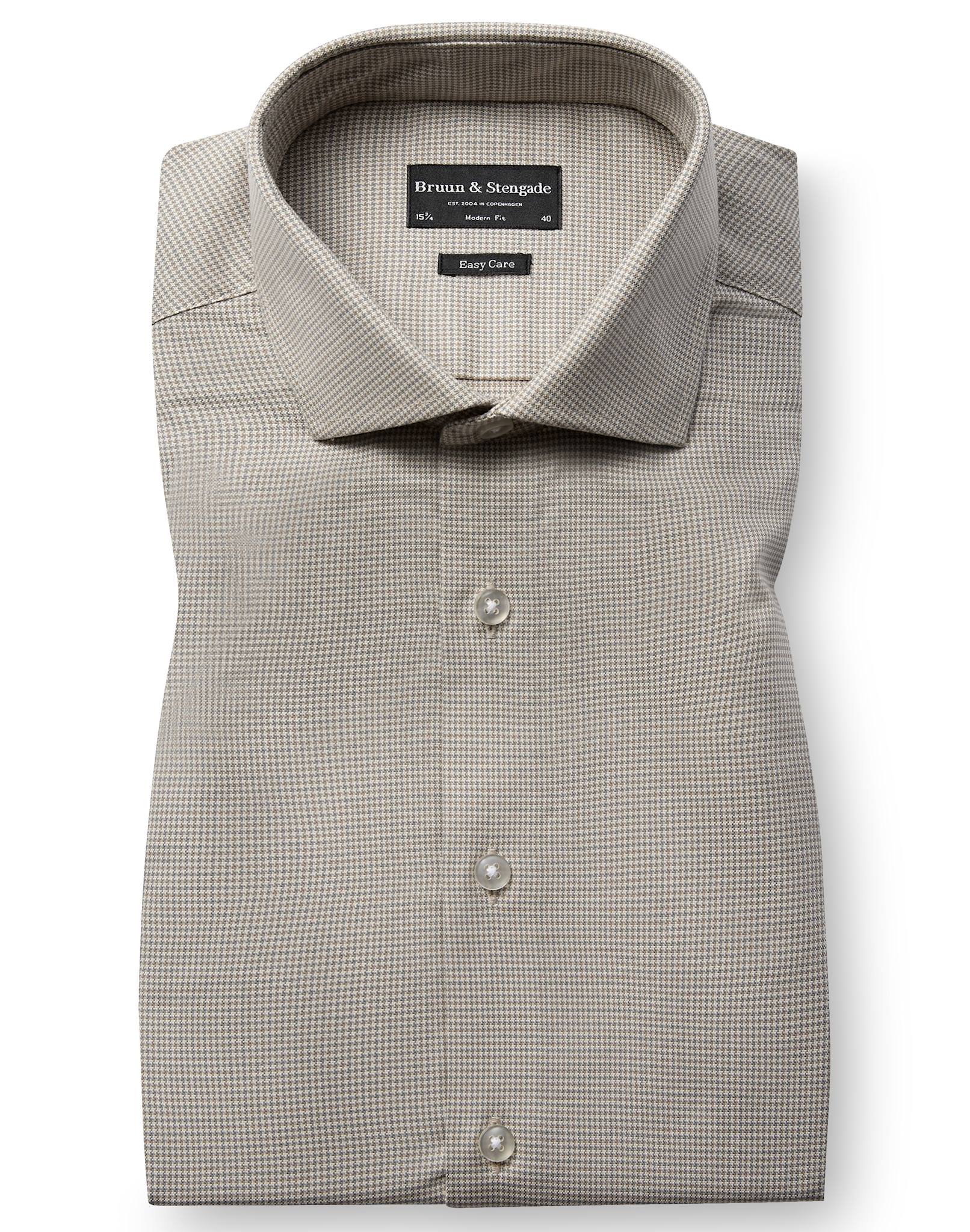 BS Thornborg Modern Fit Shirt - Grey