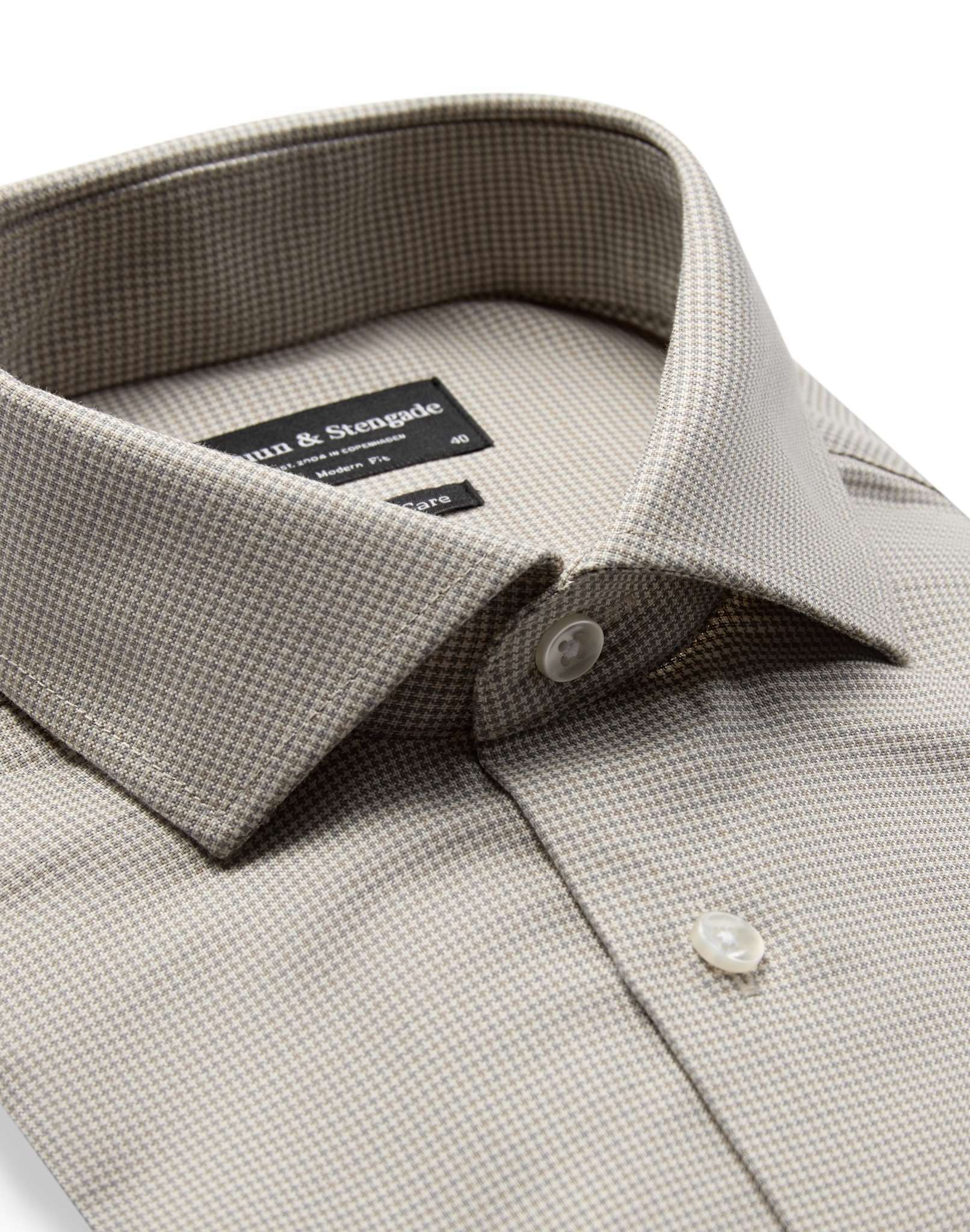 BS Thornborg Modern Fit Shirt - Grey