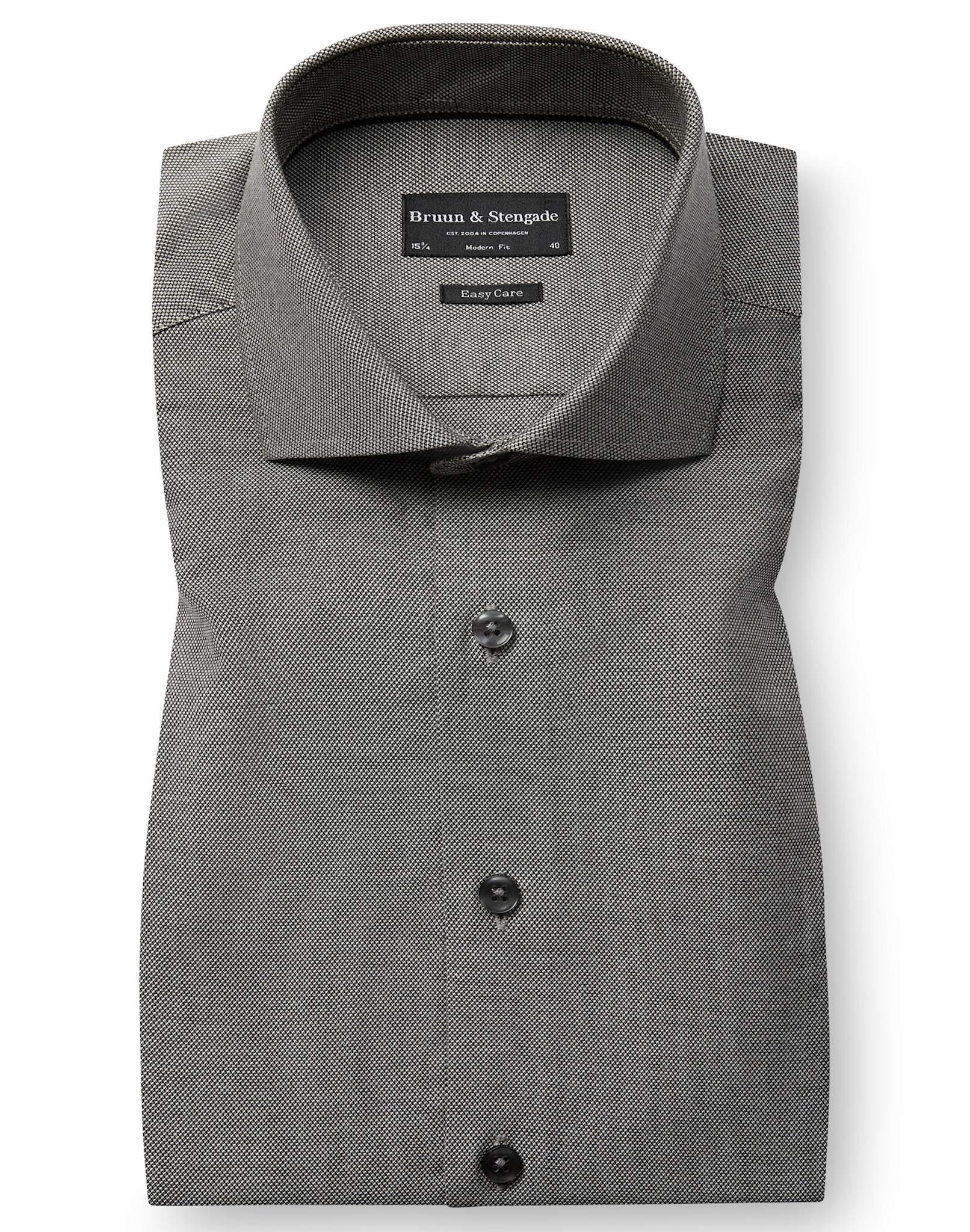 BS Manson Modern Fit Shirt - Grey