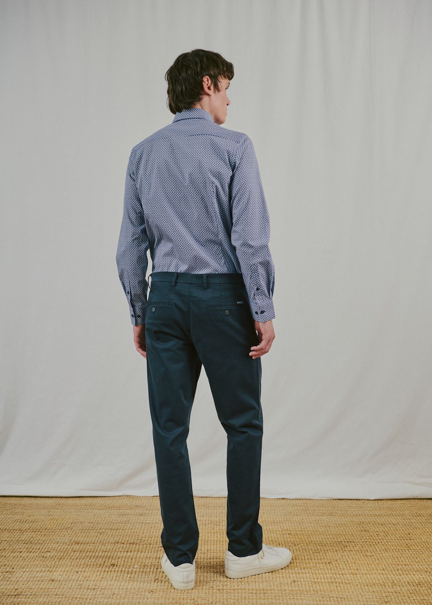 BS Lemie Modern Fit Shirt - Navy