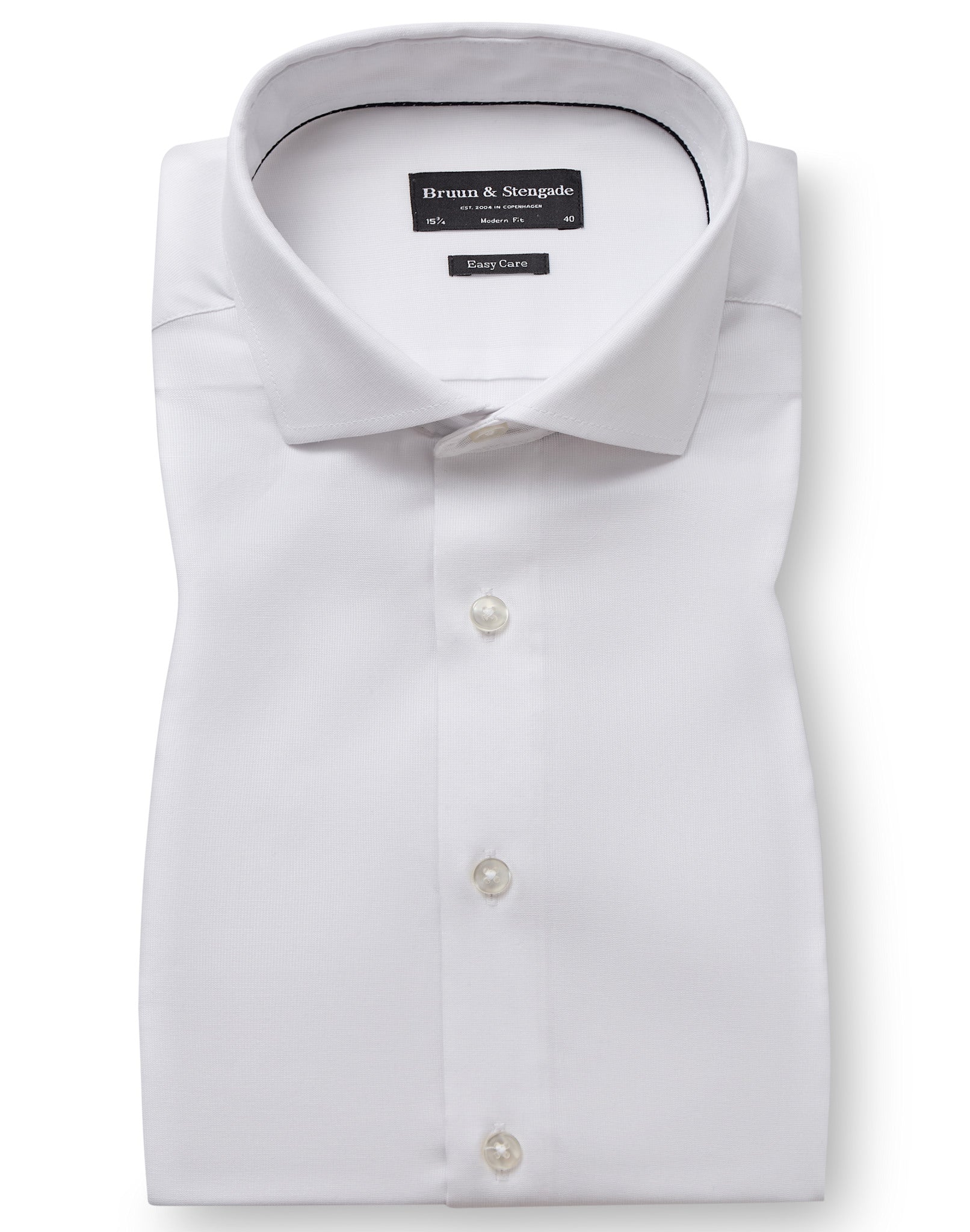 BS Andani Modern Fit Shirt - White
