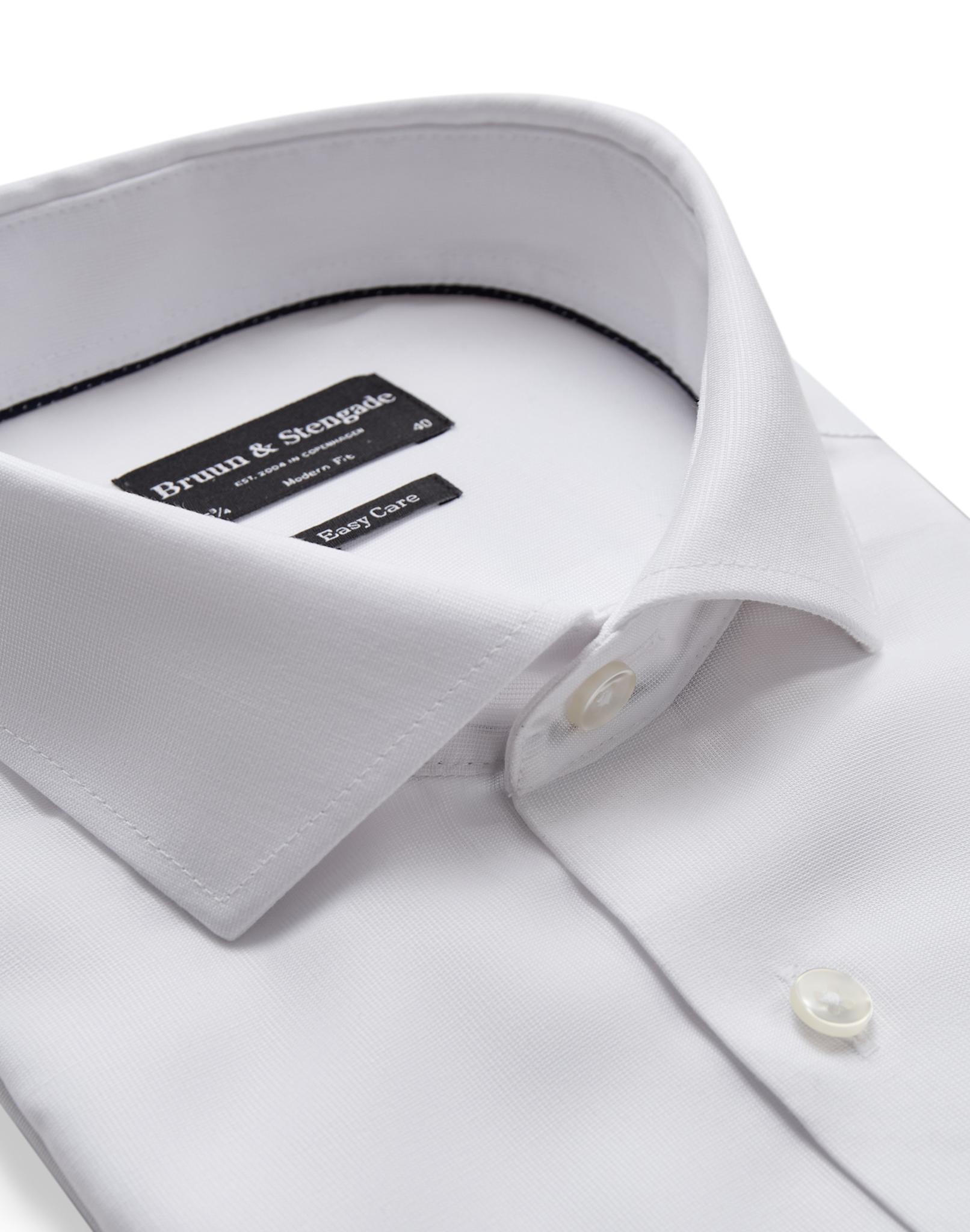 BS Andani Modern Fit Shirt - White