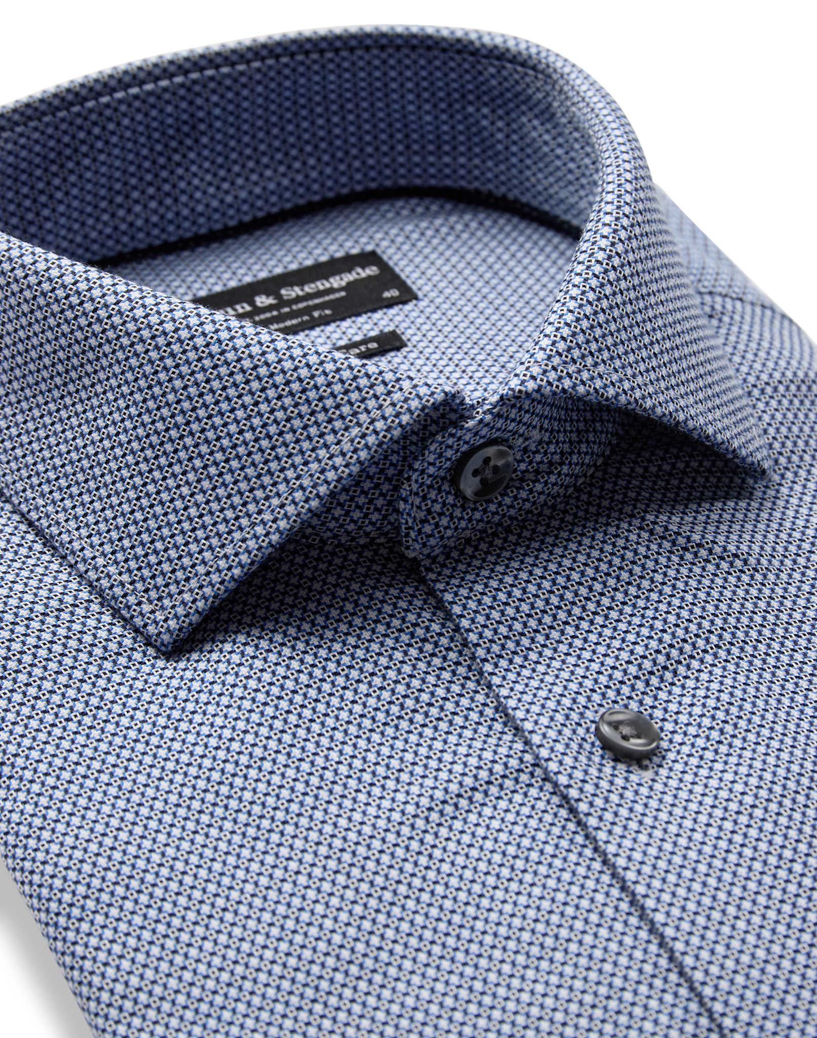 BS Egner Modern Fit Shirt - Navy