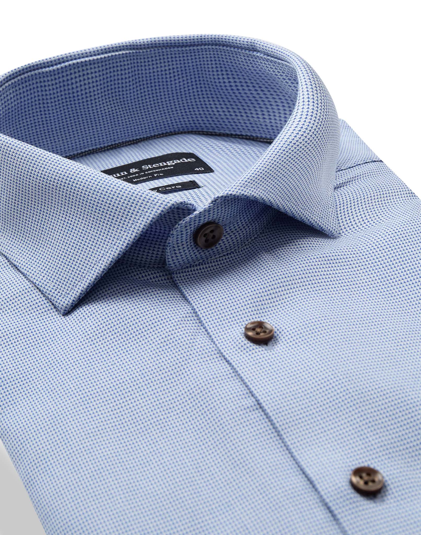 BS Kofod Modern Fit Shirt - Light Blue