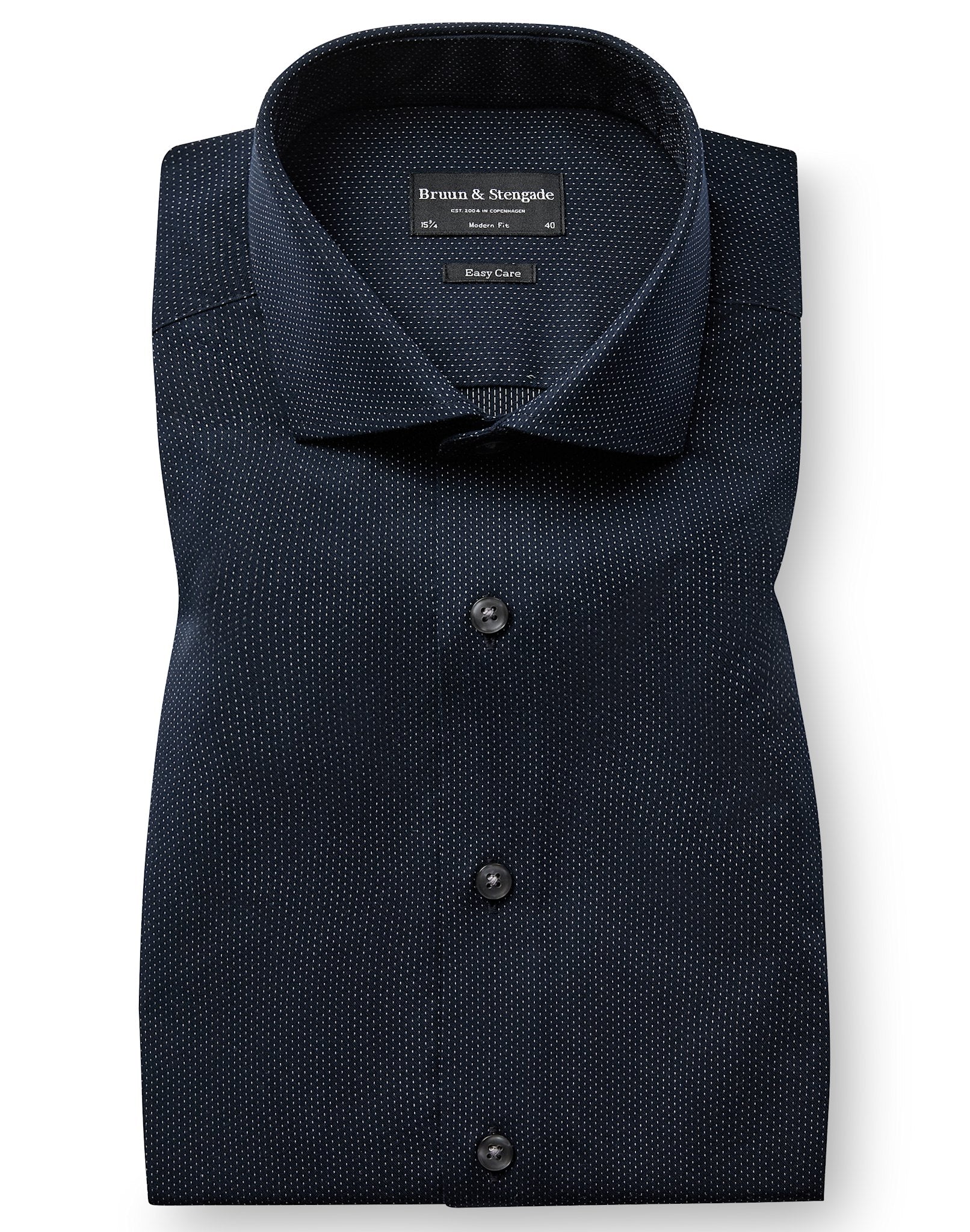 BS Maas Modern Fit Shirt - Black