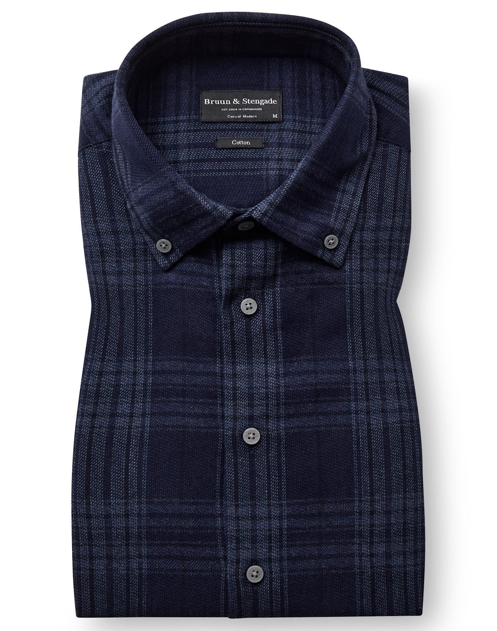 BS Sihamoni Casual Modern Fit Shirt - Blue
