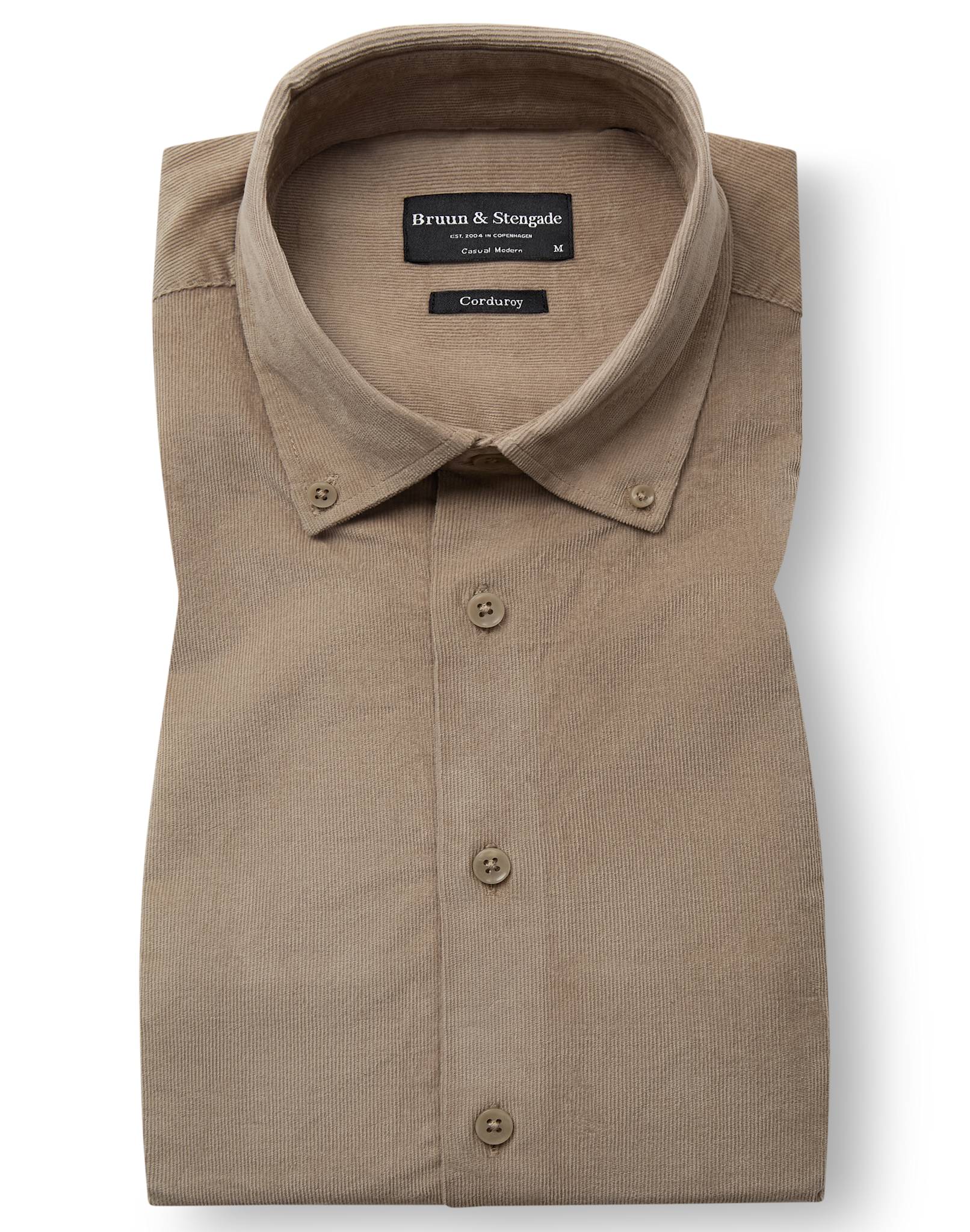 BS Osei Casual Modern Fit Shirt - Sand