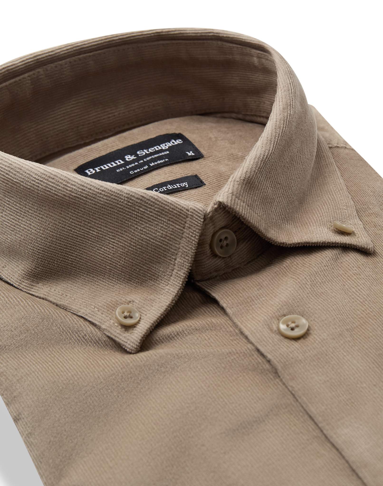 BS Osei Casual Modern Fit Shirt - Sand