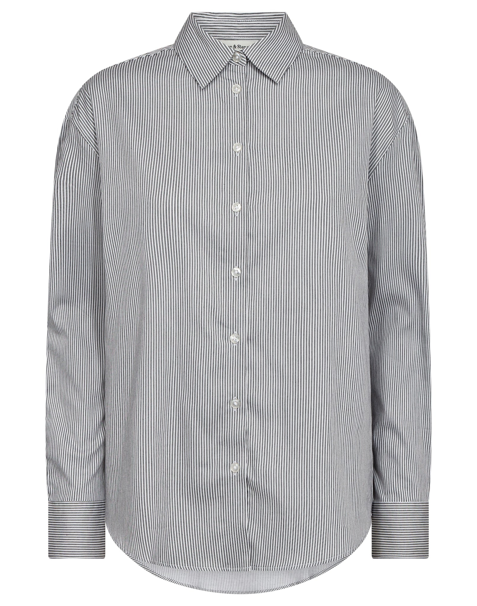 BS Elsie Regular Fit Shirt - Black/White