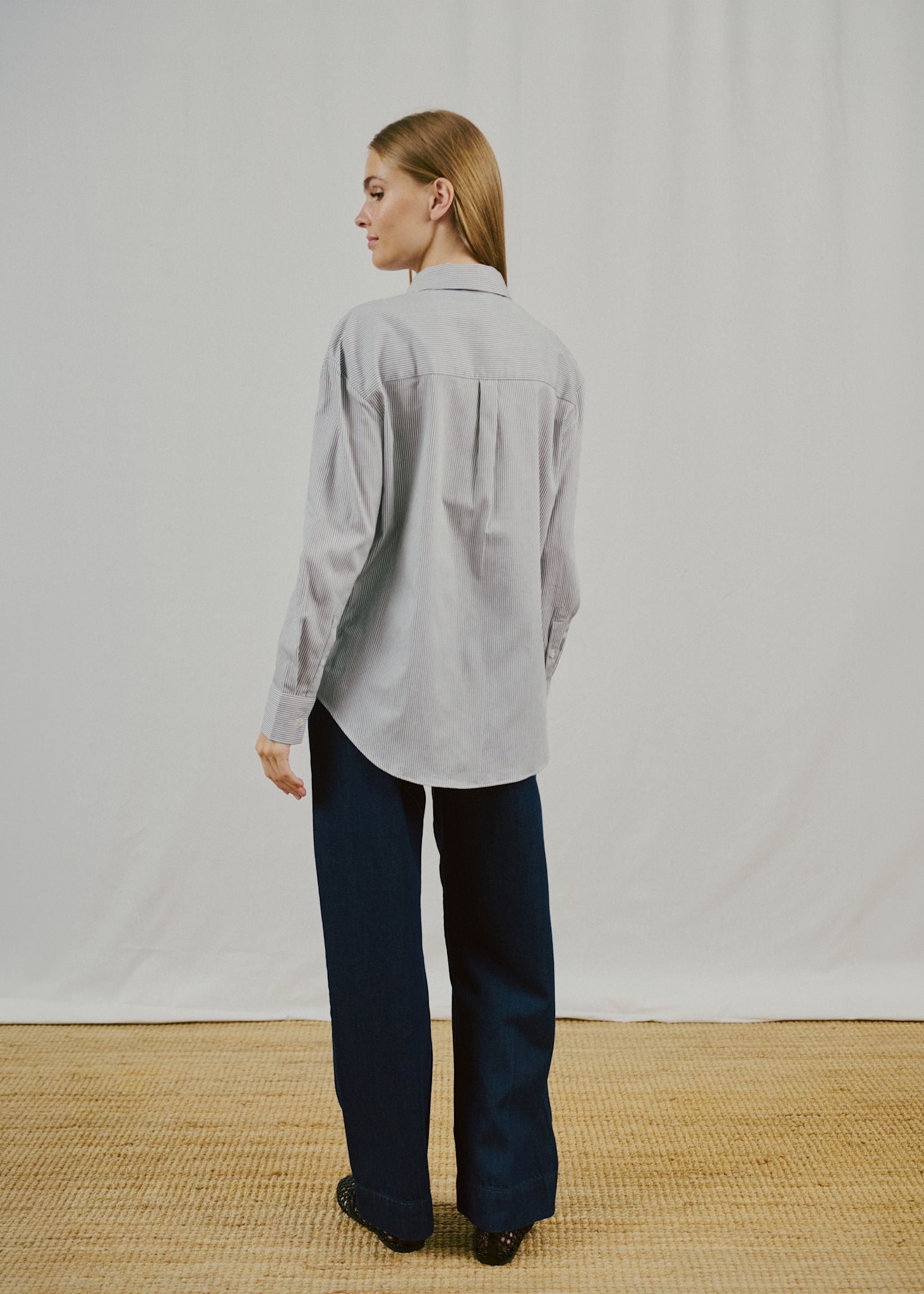 BS Elsie Regular Fit Shirt - Black/White