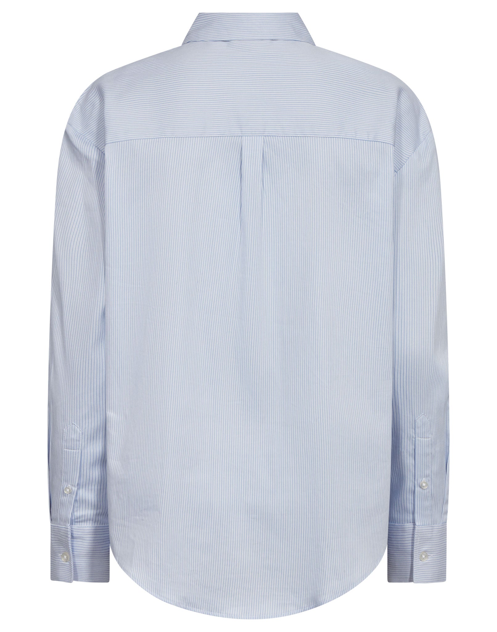 BS Elsie Regular Fit Shirt - Light Blue/White
