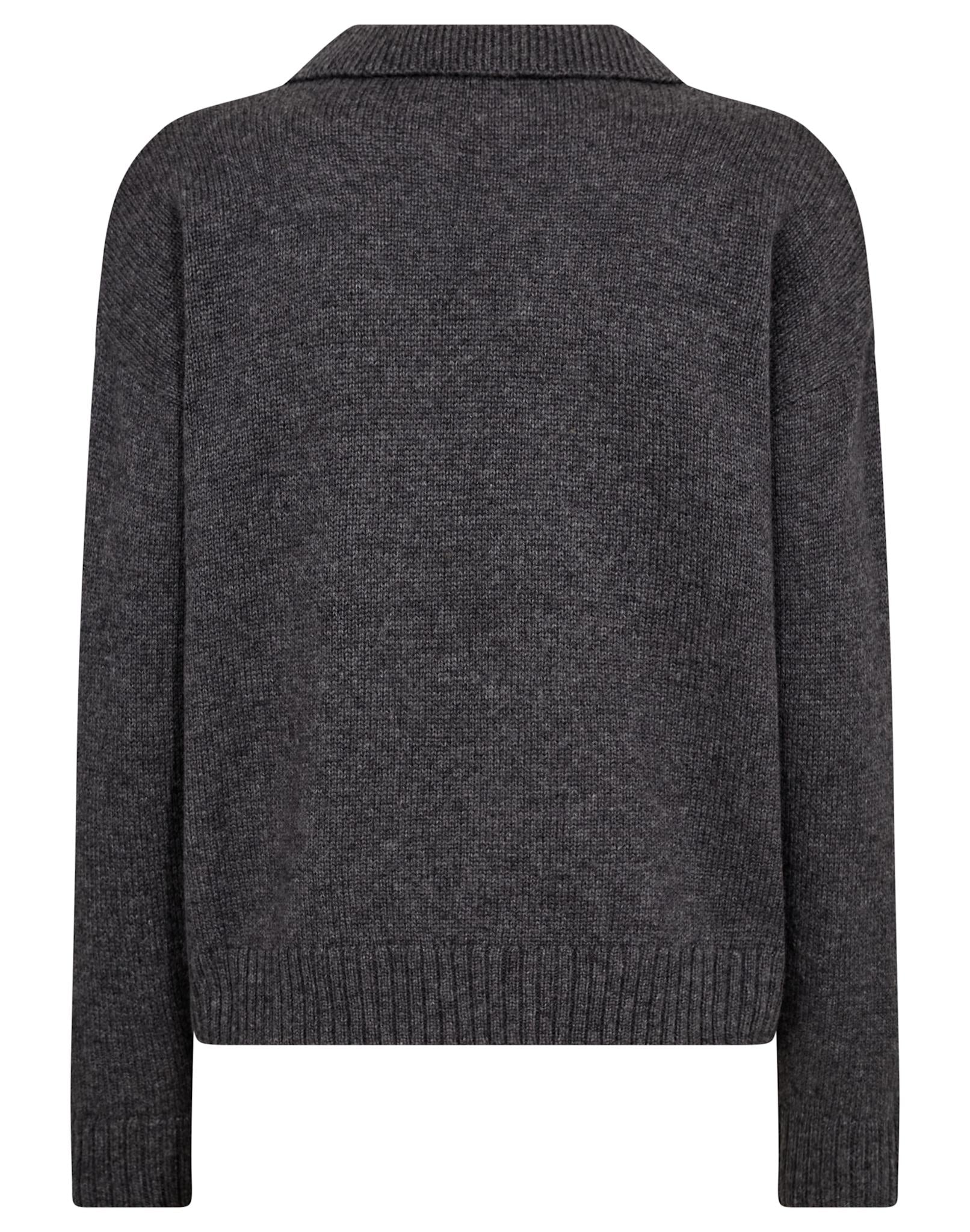 BS Hedwig Regular Fit Knitwear - Dark Grey