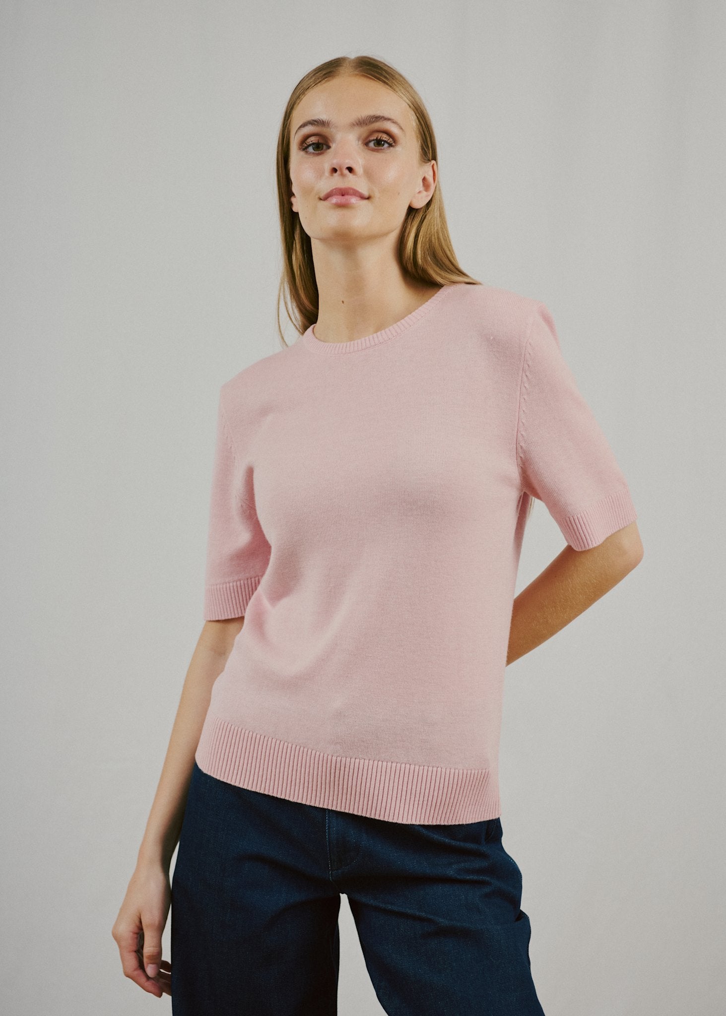 BS Annelie Regular Fit T-Shirt - Chalk Pink