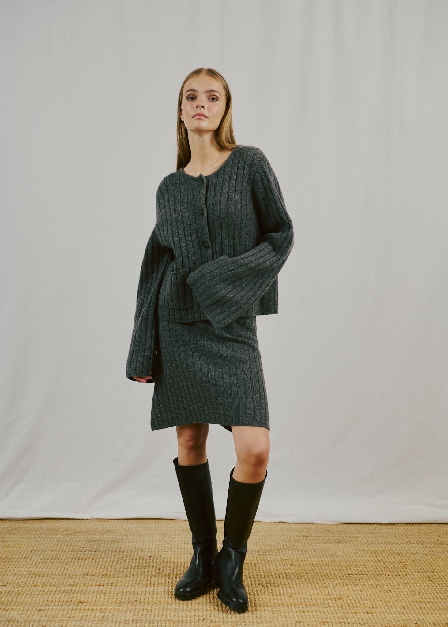 BS Kasimira Regular Fit Knitwear - Dark Grey